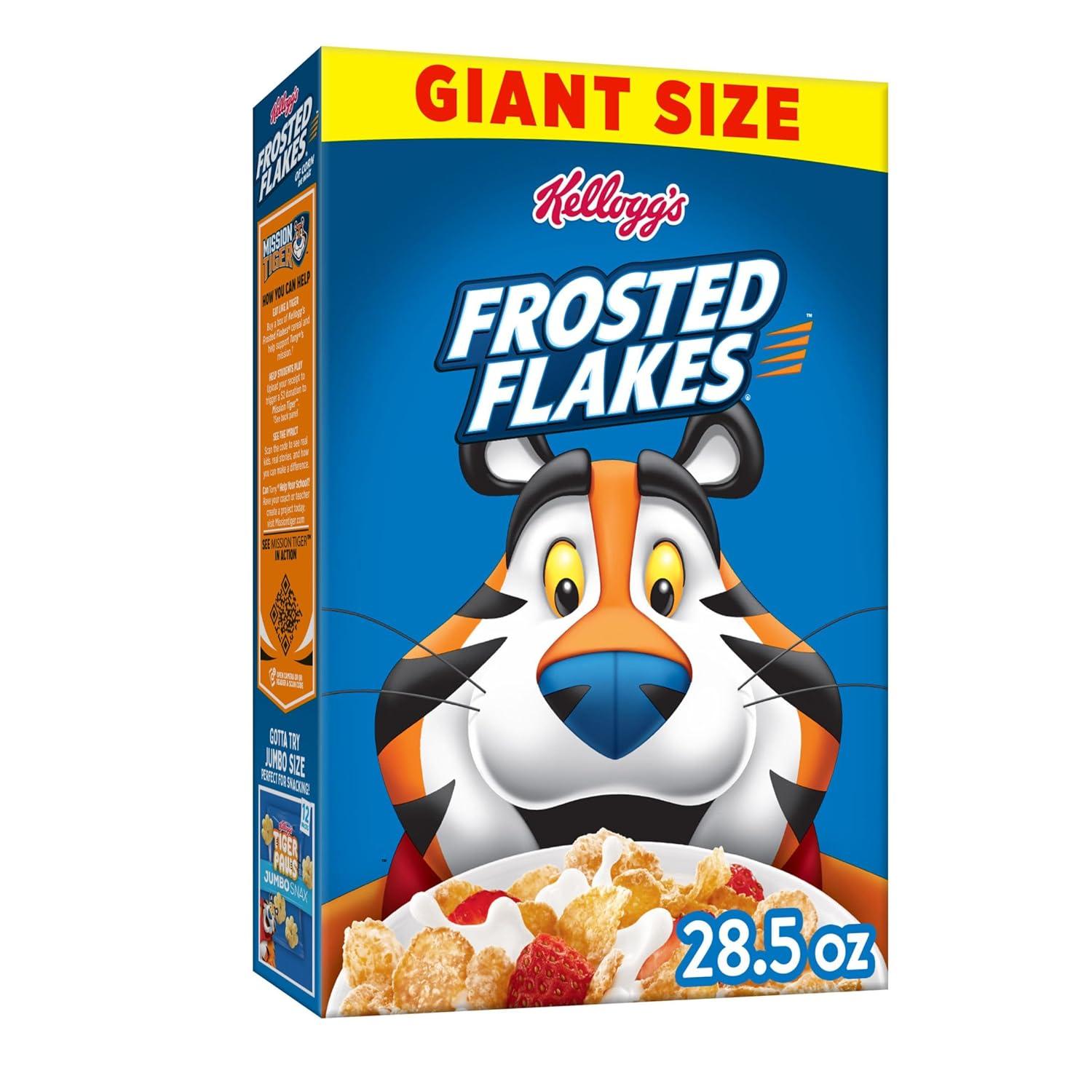 Surprising Showdown: Frosted Flakes Giant Size vs Kids Cereal for Family Breakfast