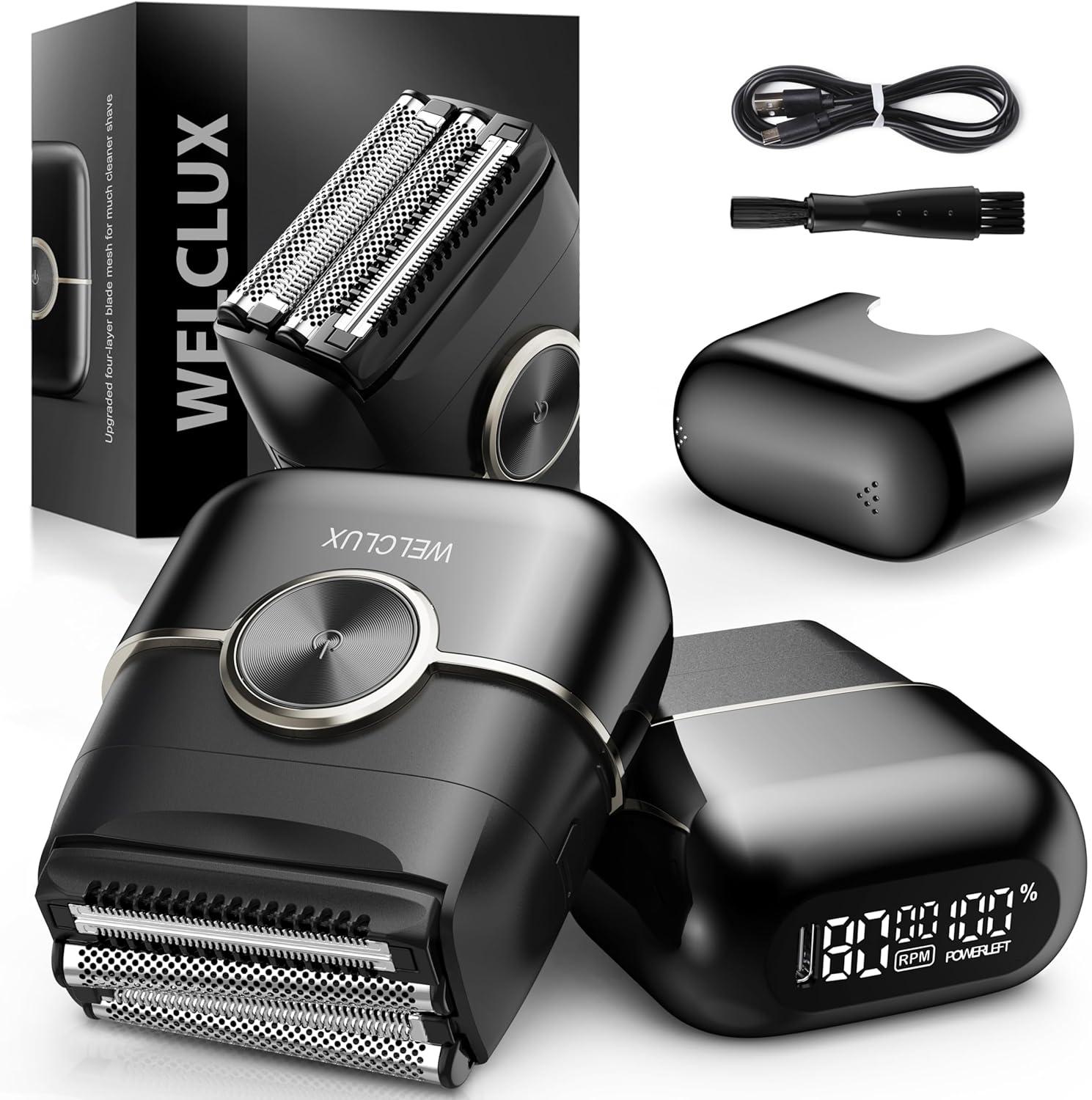 Electric Foil Shavers for Men Showdown: 4 Blades & LED Display vs. IPX7 Waterproof - 2 Gears Tested