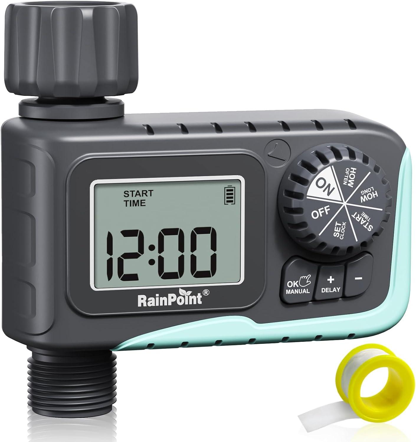 Surprising Insight: Metal Filters Prevent Leaks in Garden Watering Timers