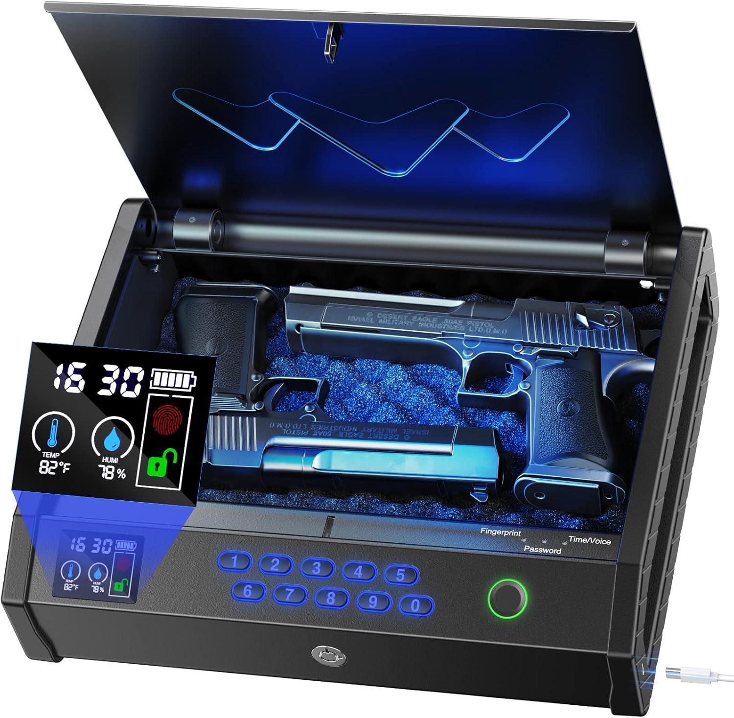 Biometric Gun Safe Showdown: Tested for Bedside Safety