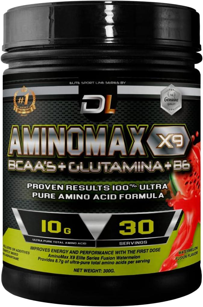 Ultra-Pure Amino Acids Tested: 8.7g BCAAs, Glutamine + B6, 30-Serving Value for Fitness