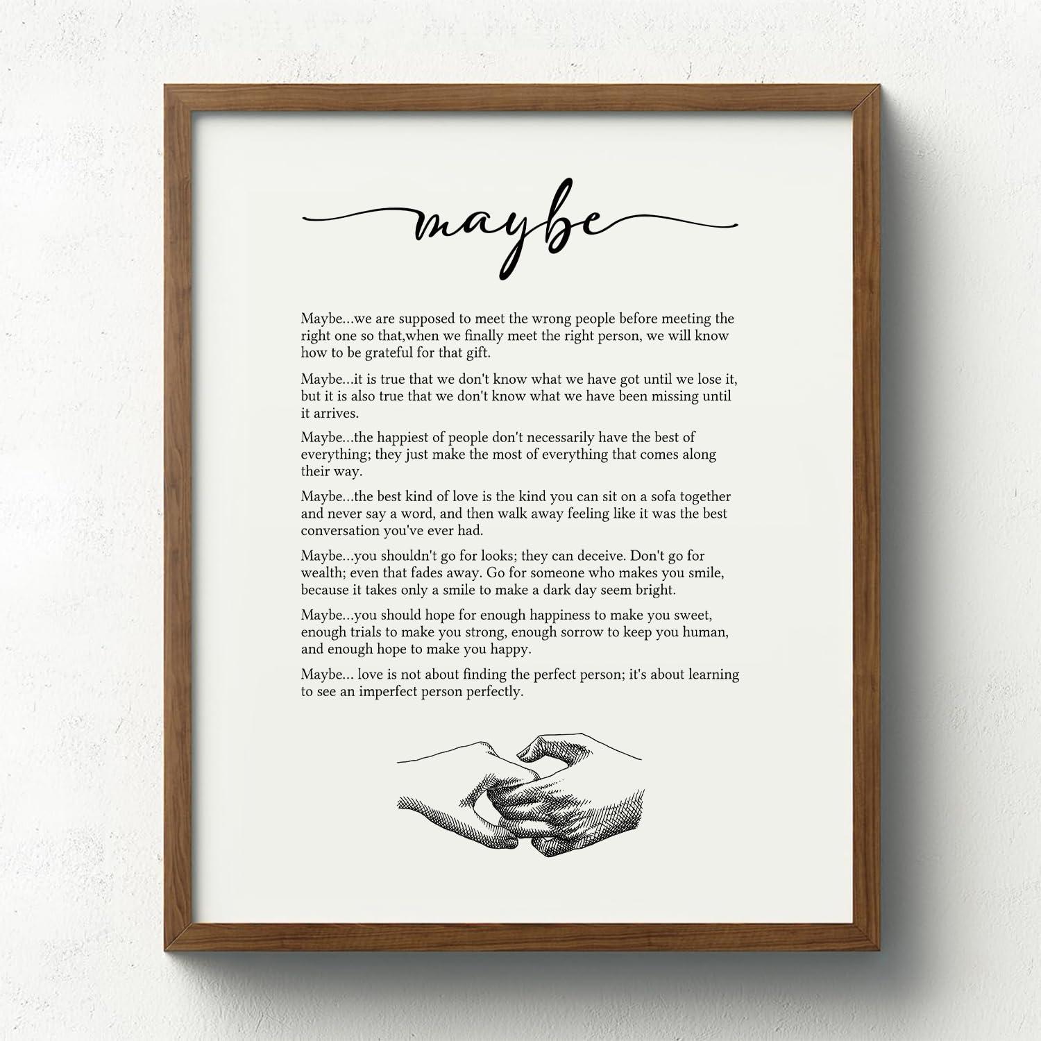 Wedding Gift Showdown: Tested Love Poem vs. Custom Prints