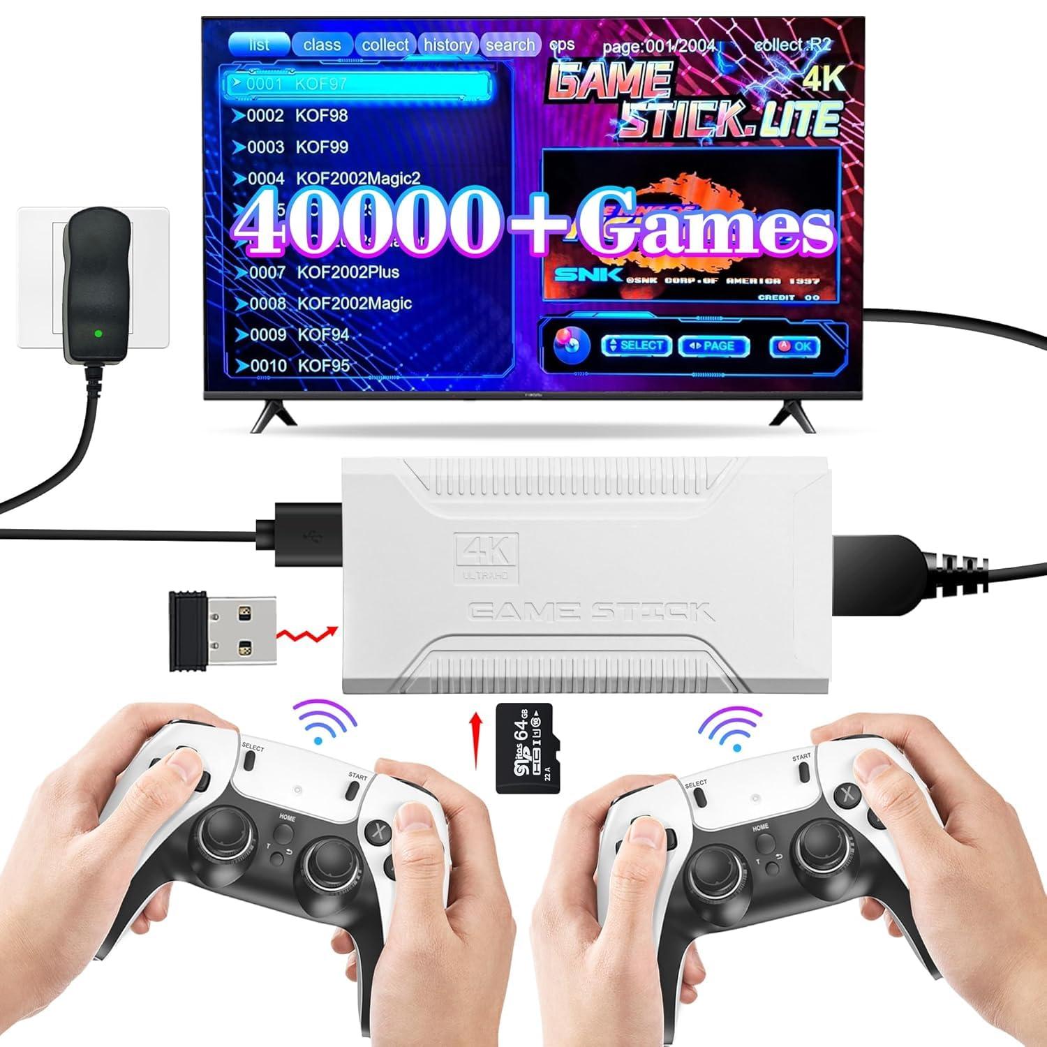 Surprising: Retro Game Stick's 40K+ Classics for Instant Family Fun, Tested 2025