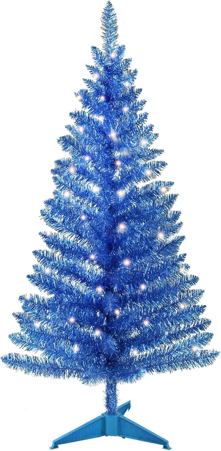 Blue Tinsel vs. Pre-Lit: A Surprising 2025 Christmas Tree Showdown for Home & Office Use