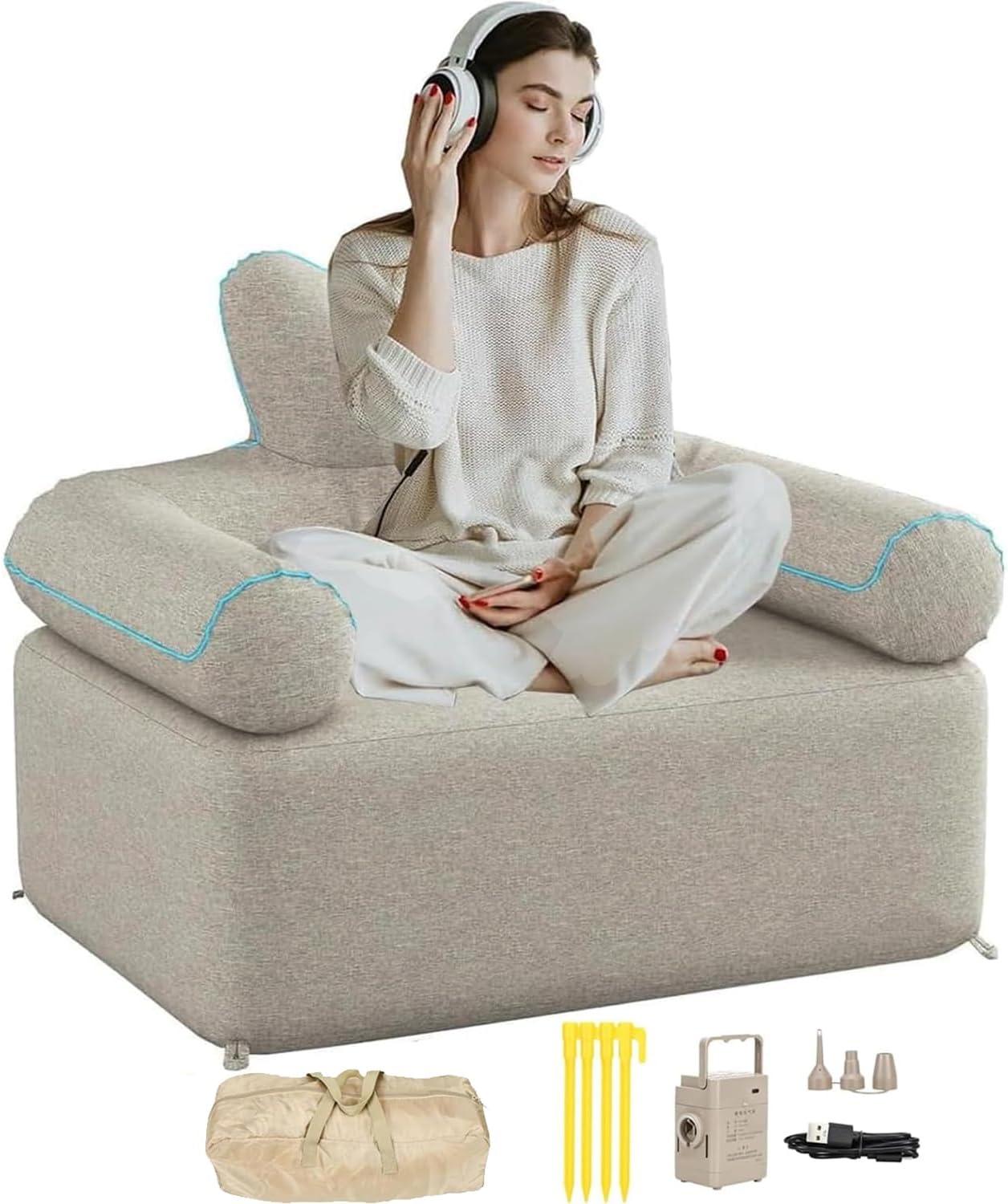 Inflatable Sofa: Tested for Quick Inflation & Outdoor Adventures