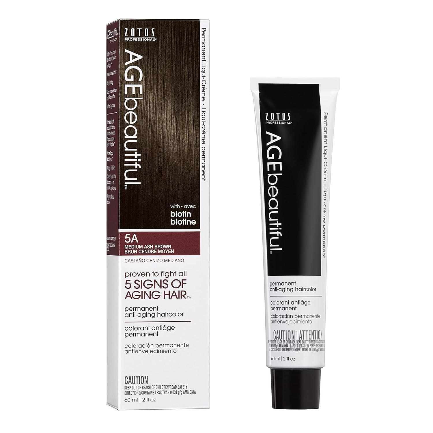Showdown: AGE Beautiful's 100% Gray, Biotin Boost, Anti-Aging Dye vs. Salon-Grade Haircolor Tested