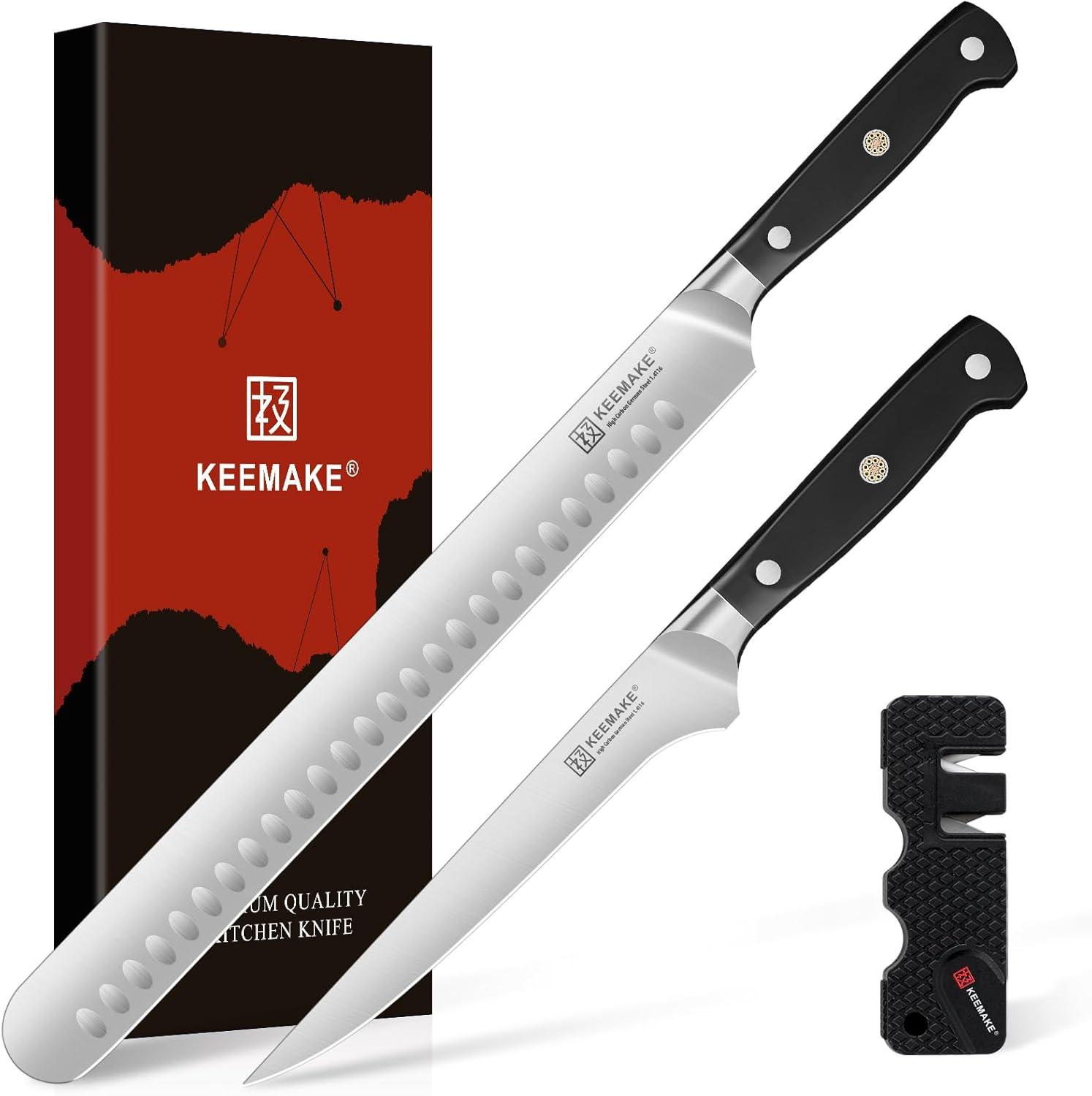 Showdown: KEEMAKE BBQ Set's Tested Edge... Brisket Precision, Boning Flex for Meat