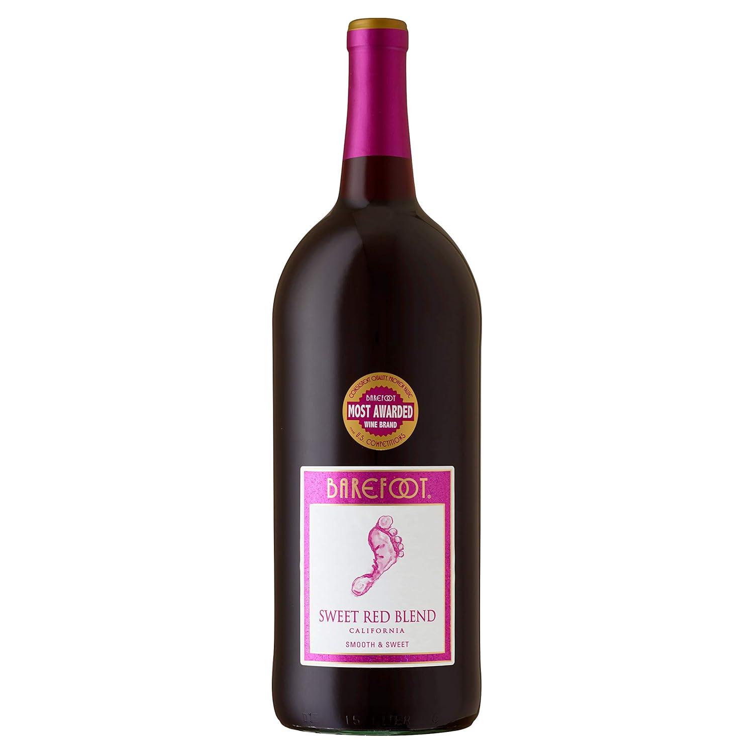 Barefoot Sweet Red Blend (1.5L) Versus Dry Wine: Surprising Insight for