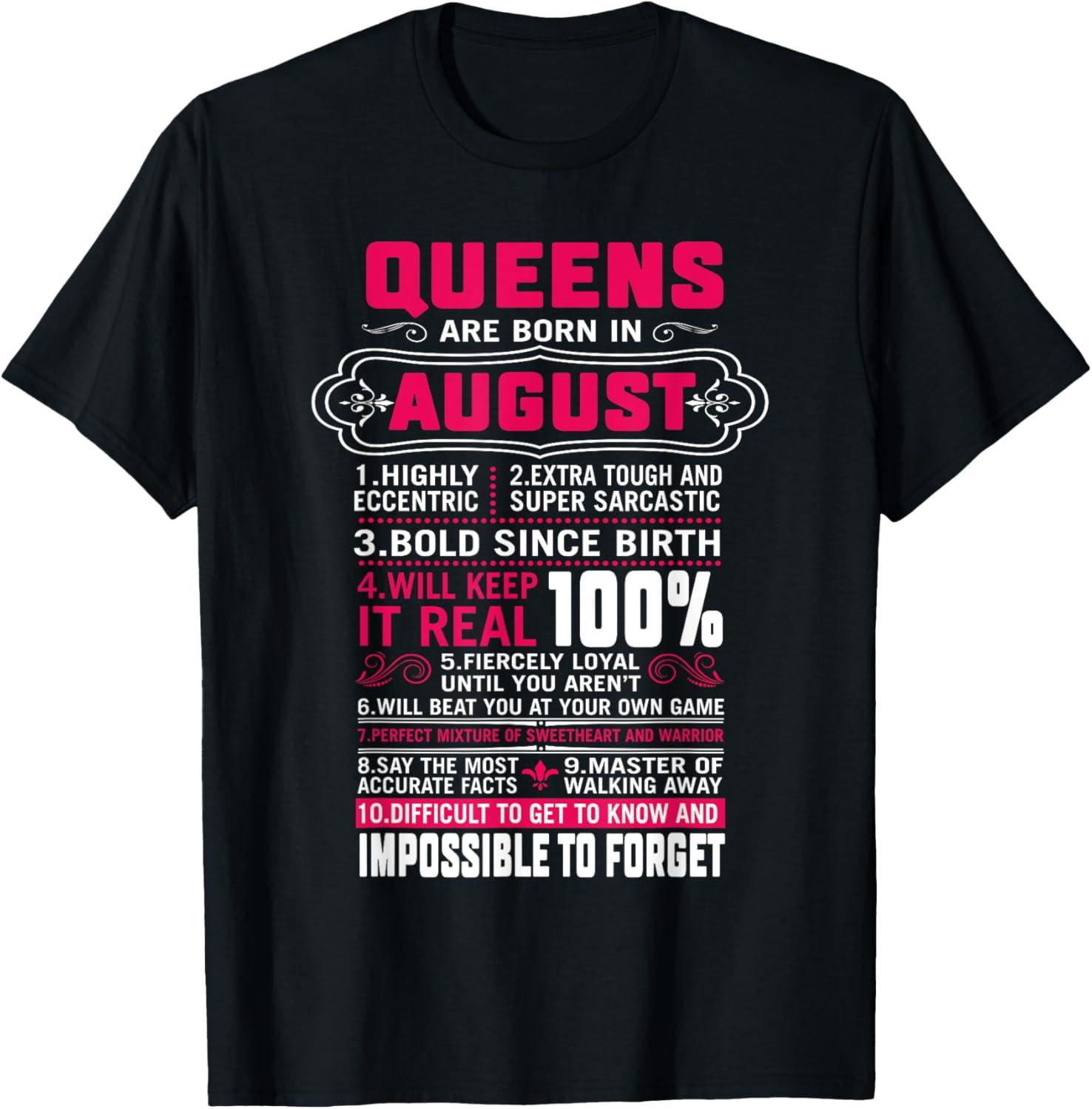 Creative vs Neutral T-Shirts: Surprising August Style for Birthday Queens