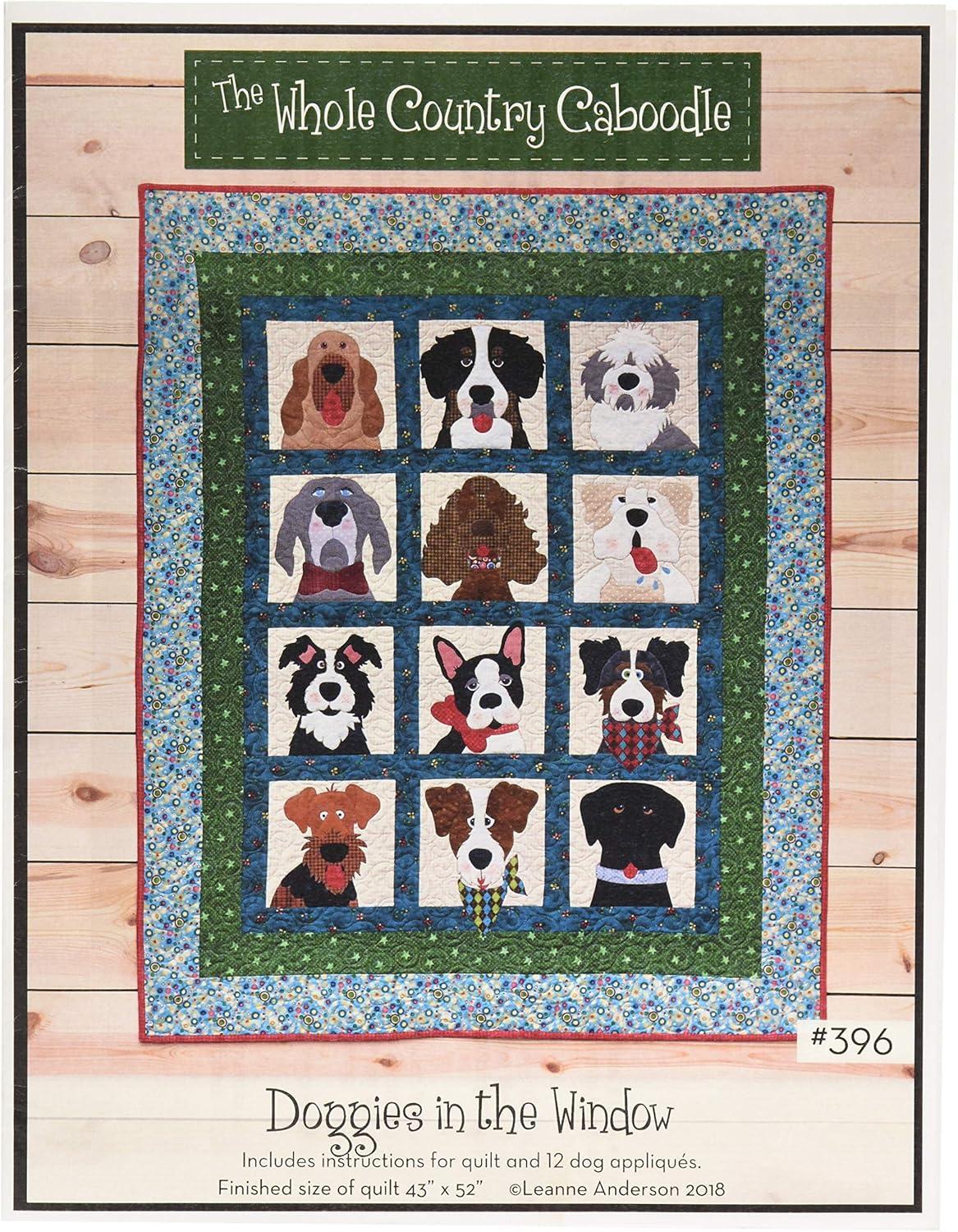 Creative Quilting Tested: 12 Dogs in Windows, Surprising Home Décor Choice