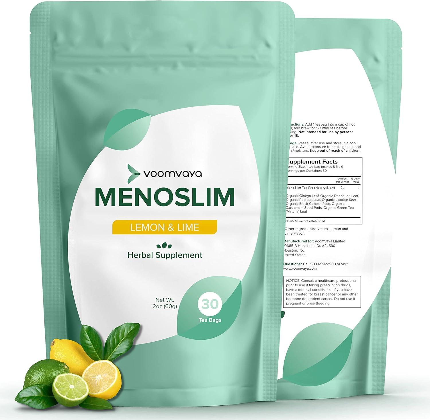 VoomVaya MenoSlim Tea: Surprising Menopause Solution with Detox Benefits