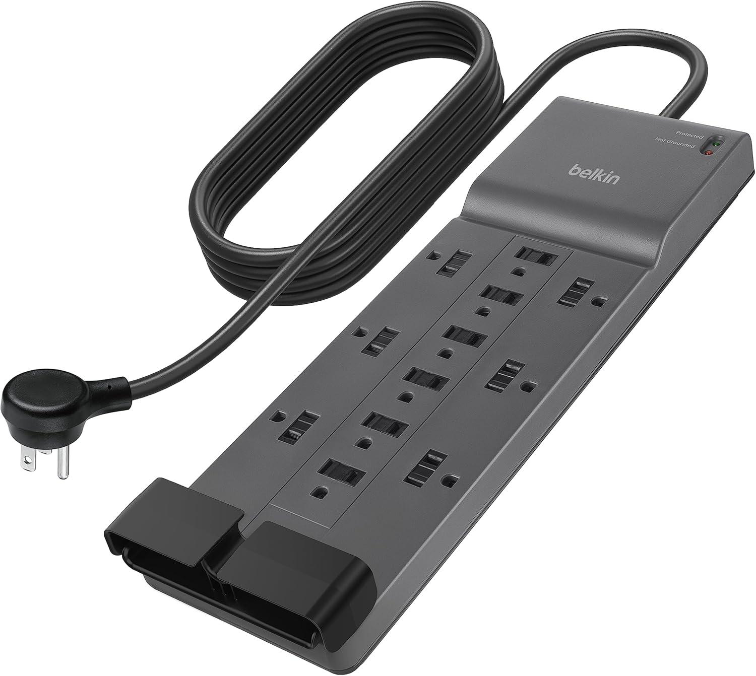 Home Safety Showdown: 12-Outlets vs 8ft Plug - 3,940J Tested