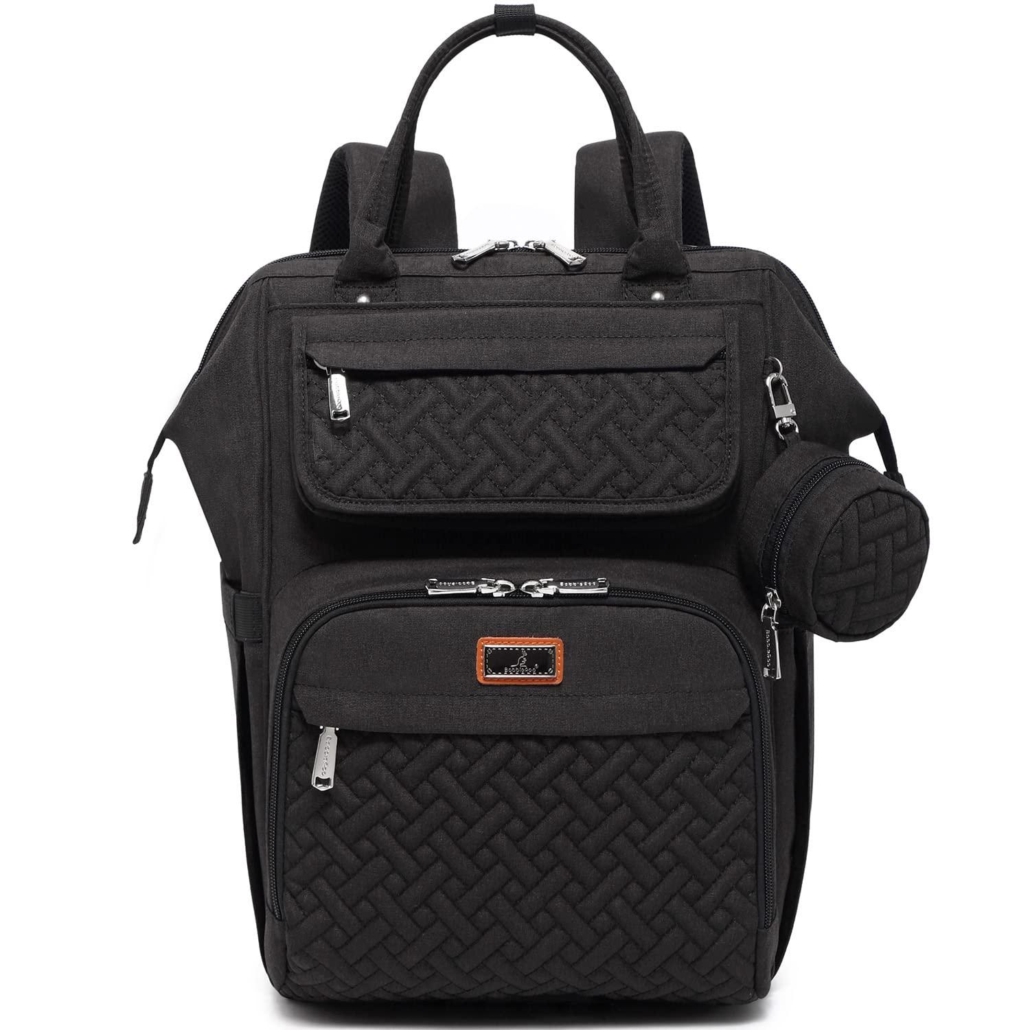 BabbleRoo Diaper Bag Tested: Changing Pad, Straps... Pacifier Case for On-the-Go