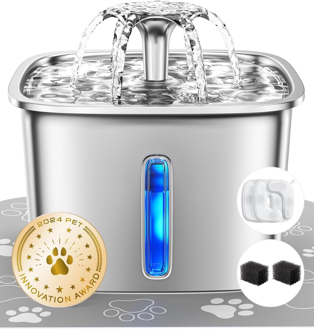 Cat Water Fountain vs. Dog Dispenser: 95oz & Tested Filters? Surprising Hydration Insight