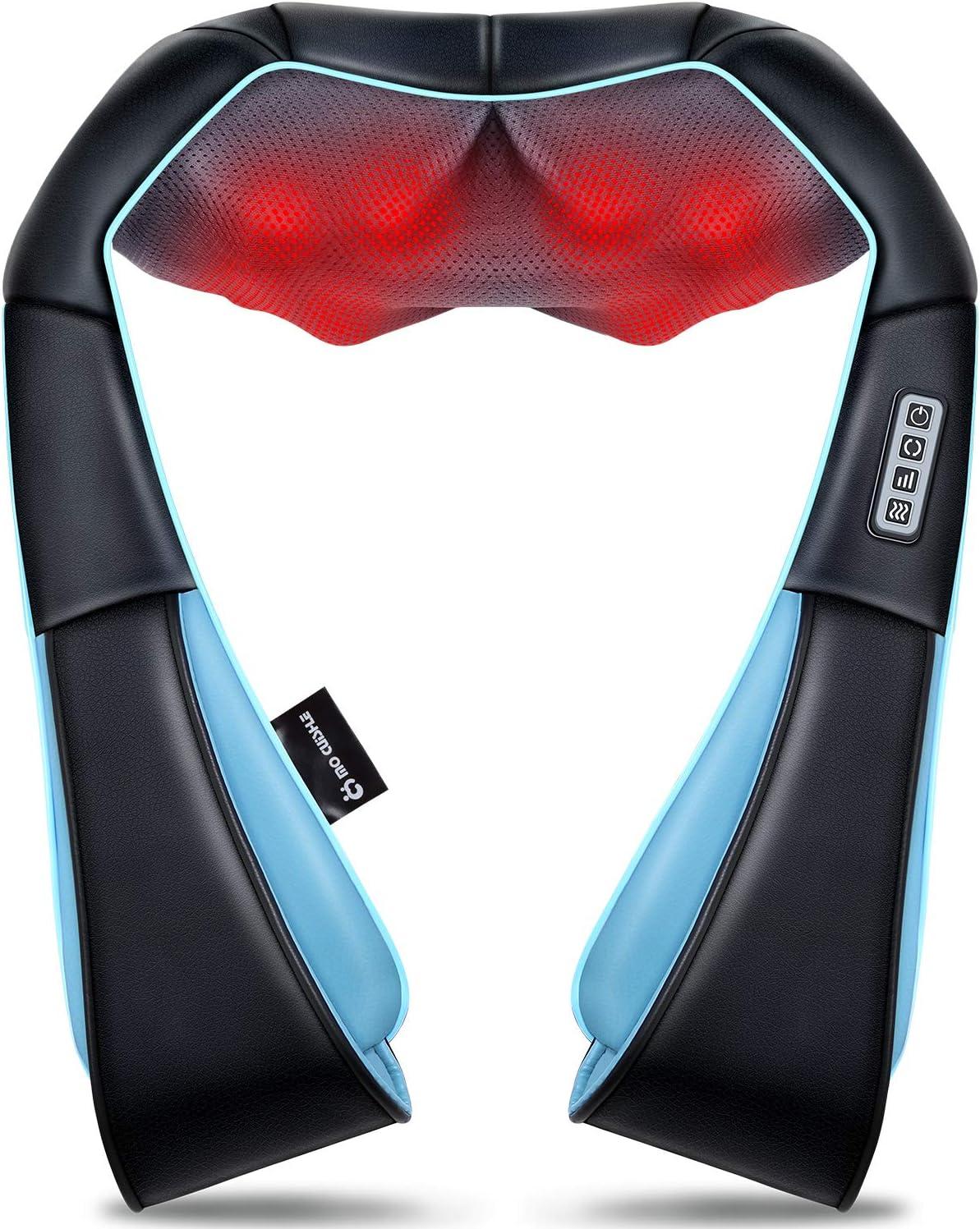 Mo Cuishle Shiatsu Massager Tested: 4D Kneading, Heat, Electric Comfort for Seasonal Gifts