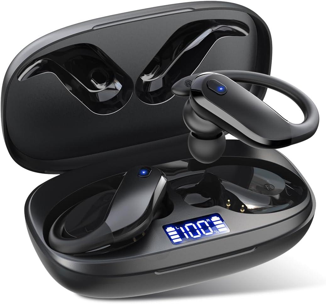 NDO Wireless Earbuds Showdown: 48H Playtime vs. Competitors' Shorter Lives for Runners-No Charge Anxiety!