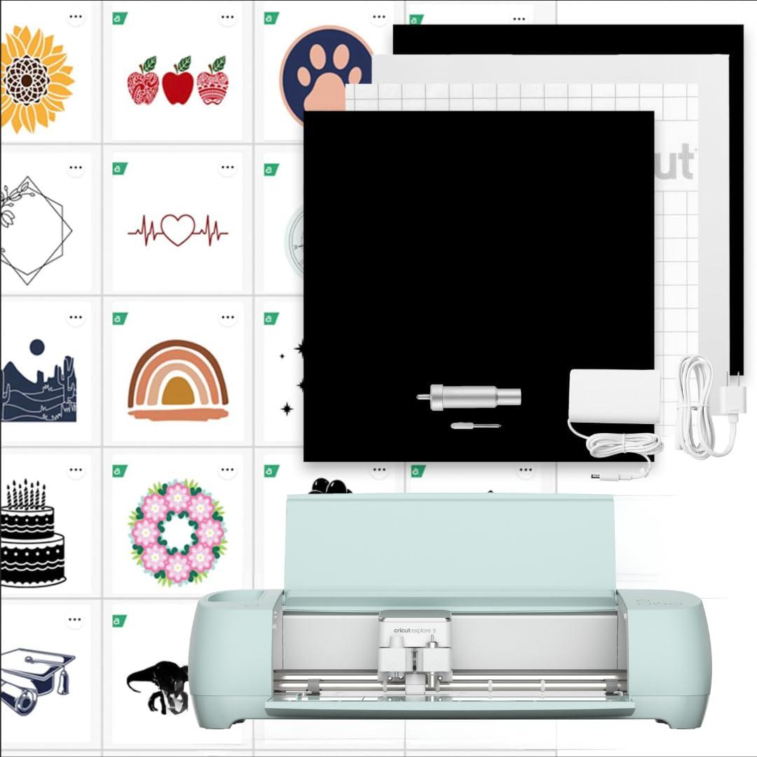 Cricut Explore 3 Versus Library Bundle: Tested Craft Insights… Blue Machine Magic!