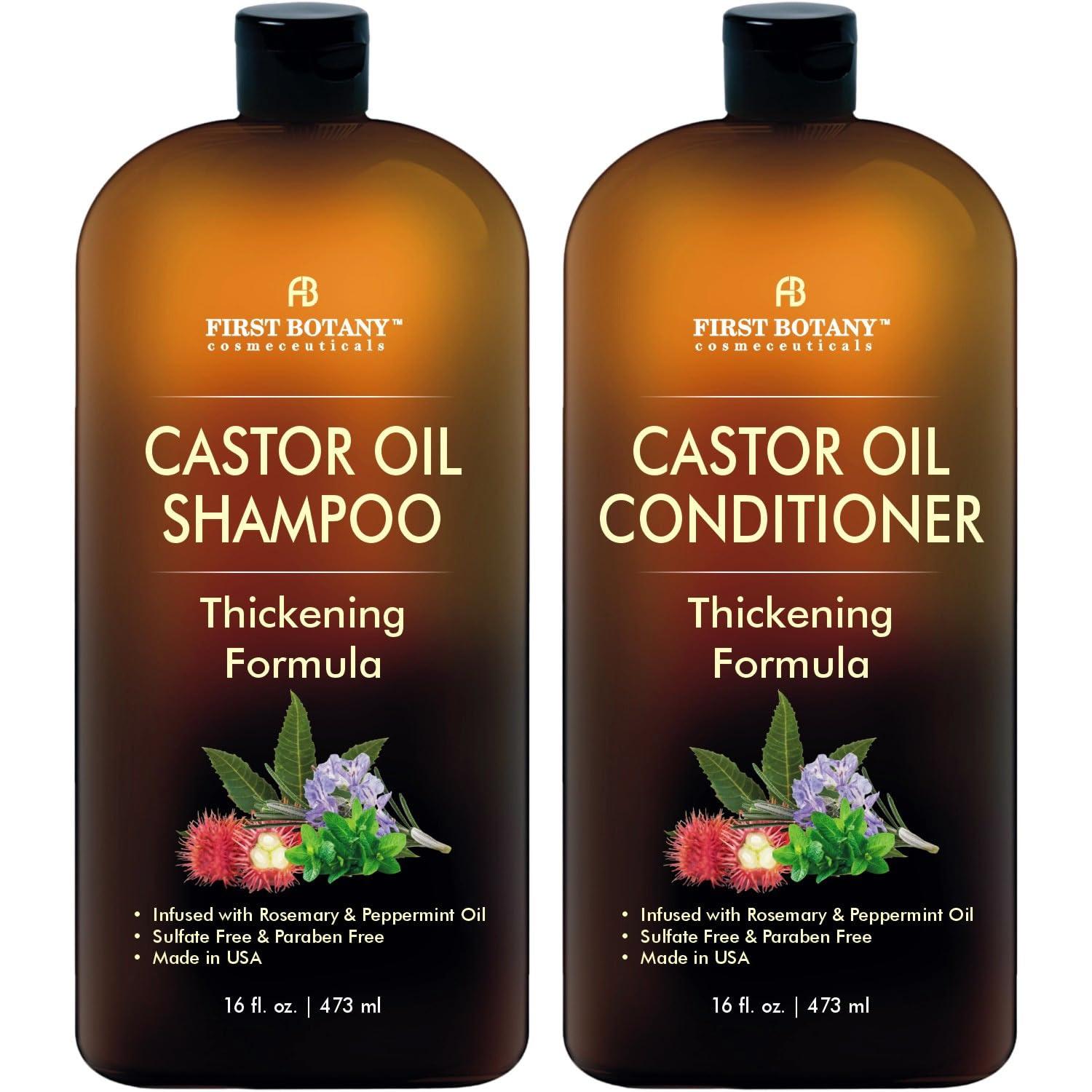 Beyond Hair Loss: Castor Oil Set Compared for Thickening... You'll Be Surprised!