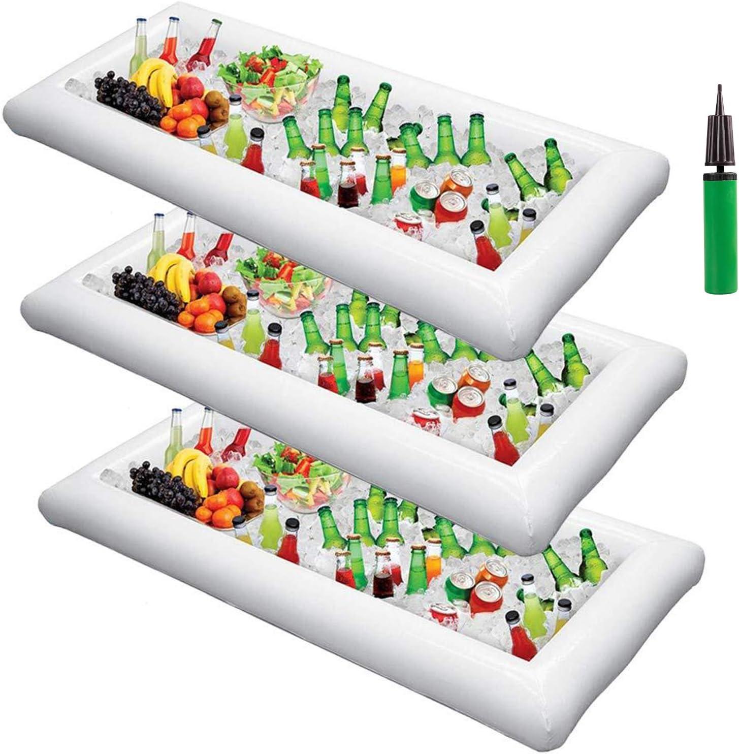 Comparer Salad Tray with Drain… Buffet Bar Benefits Showdown