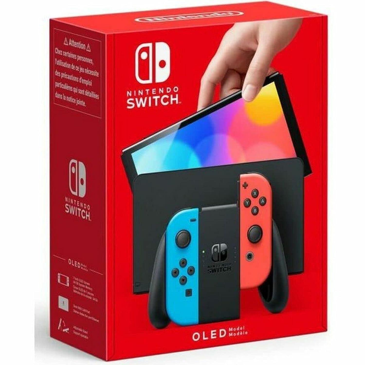 Nintendo Switch OLED vs Neon Joy-Con: Tested For 2024 Choice... Bright Deals Await!