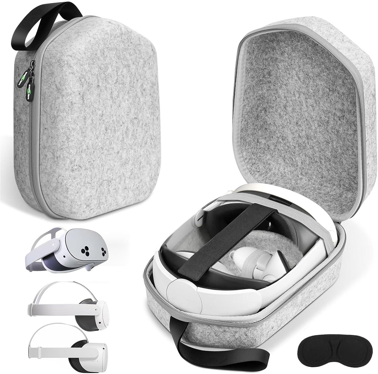 Surprising Showdown: Versatile VR Accessories Tested for Quest 3 & Vision Pro...Travel-Smart, Comfortable!