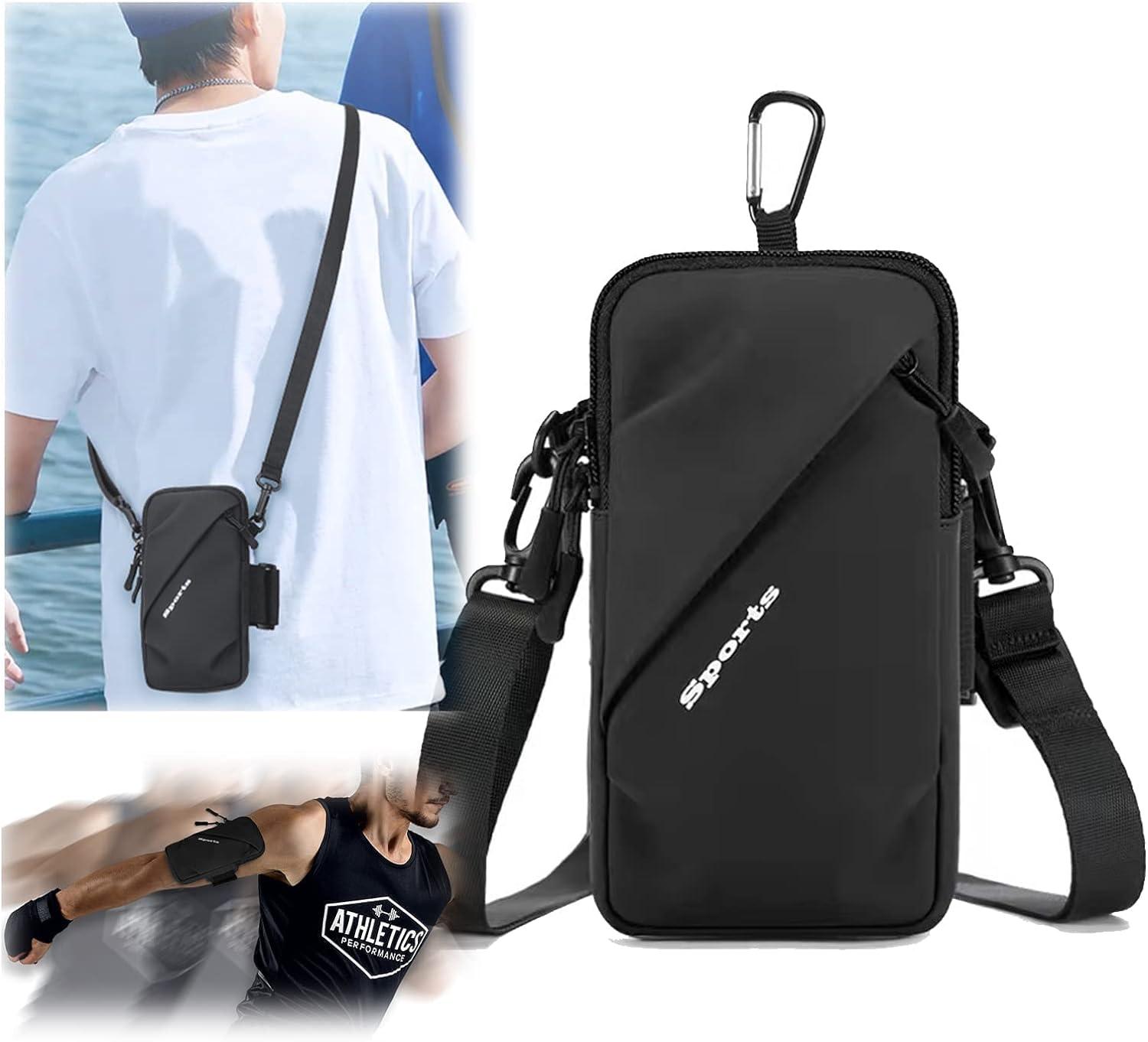 Running Arm Band Showdown: Crossbody vs. Holster, Black Fit... tested!