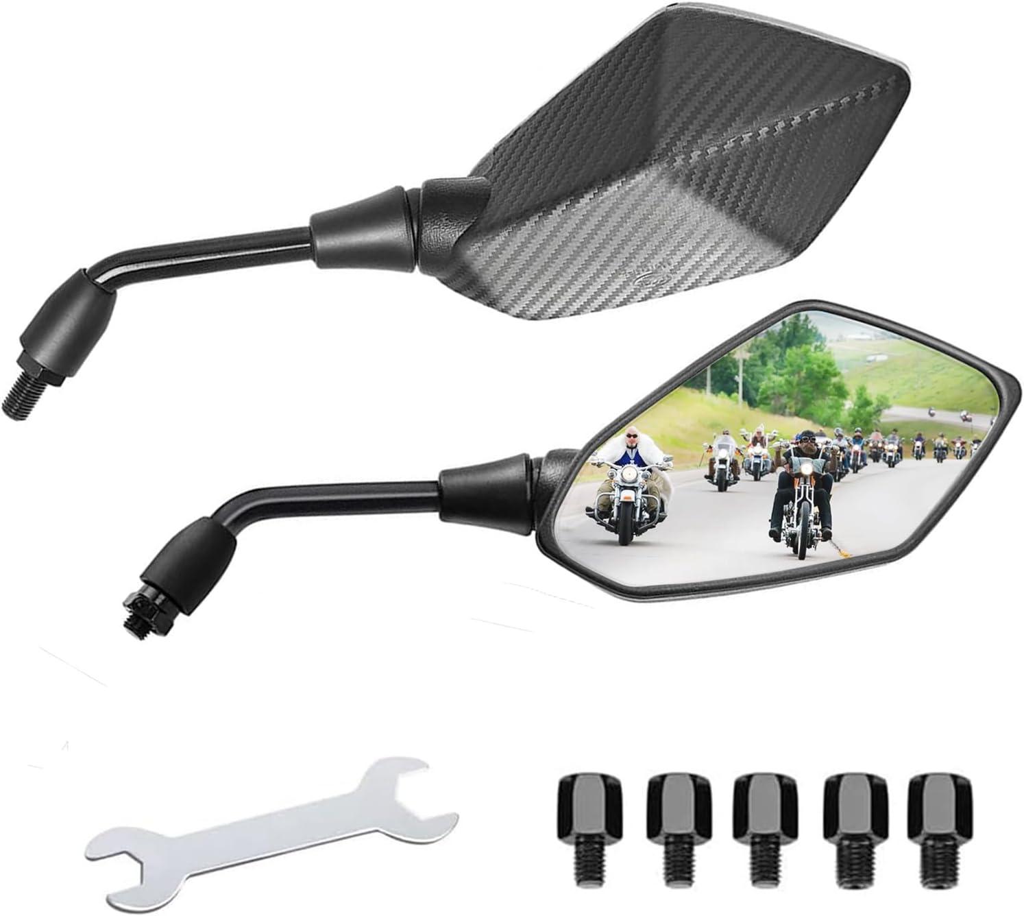 Universal Mirrors Versus Black Beauty: Tested For Scooter Compatibility