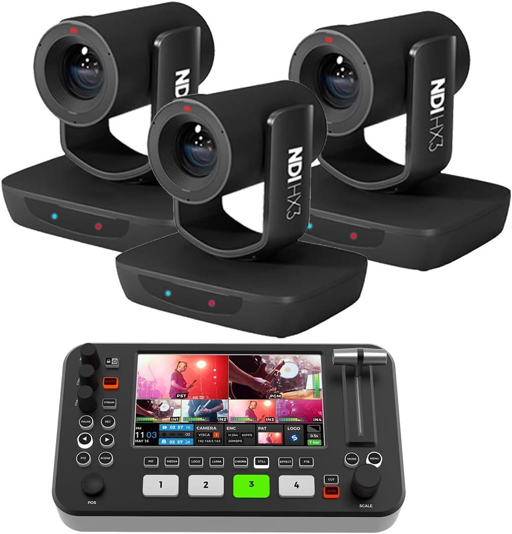 Avkans NDI Cameras vs. Switcher: Live-Stream Tested, Church Use Case… Surprising Insight!