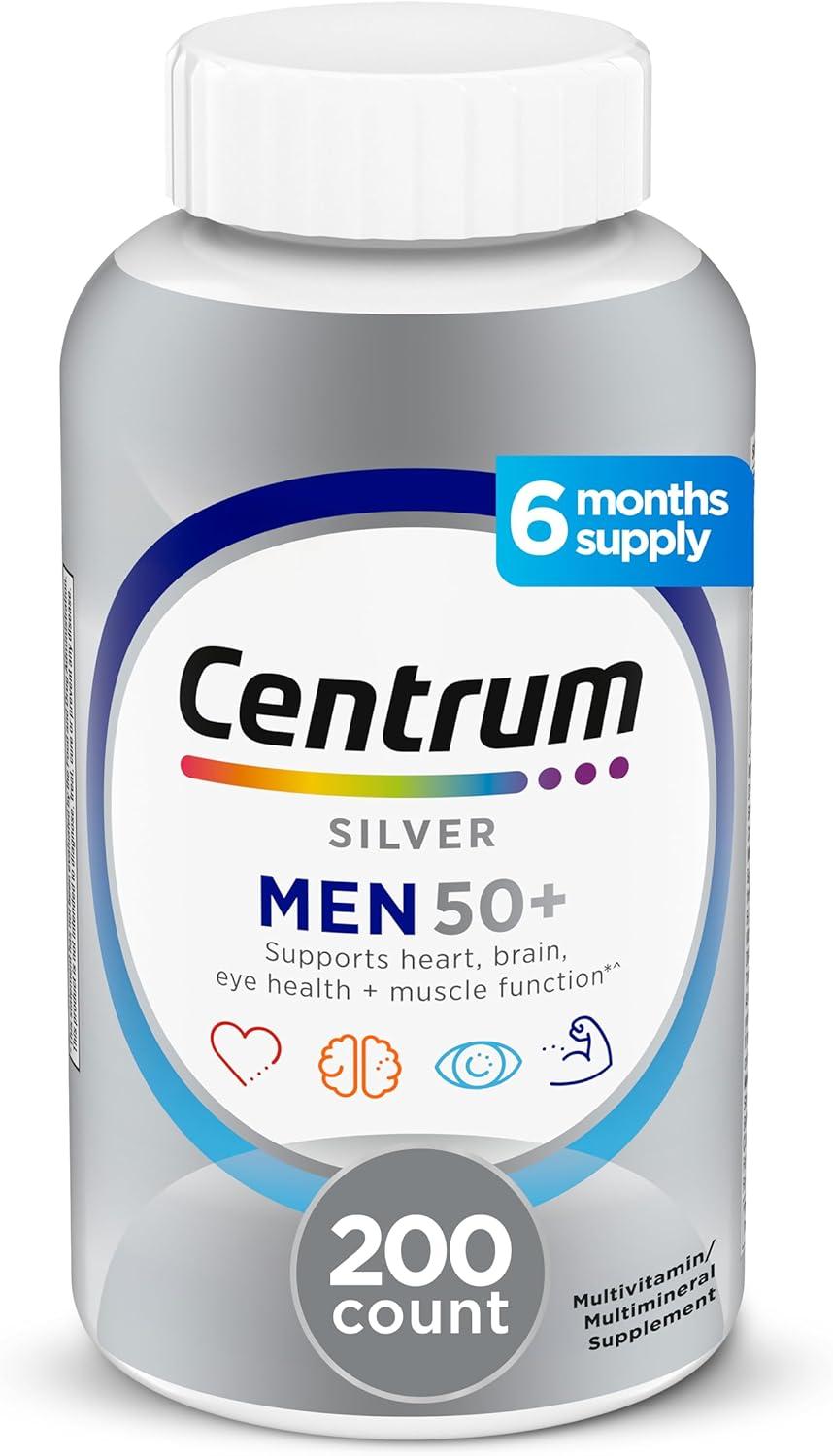 Centrum Silver Men's vs. Surprising Boost Cognition… Zinc & D3 Tested For 50+