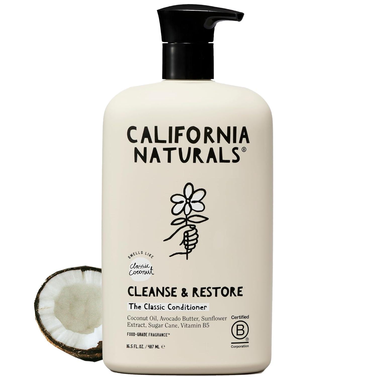 Compare California Naturals Coconut Milk Conditioner: Vegan, Color-Safe vs. Surprising Scalp Care Test