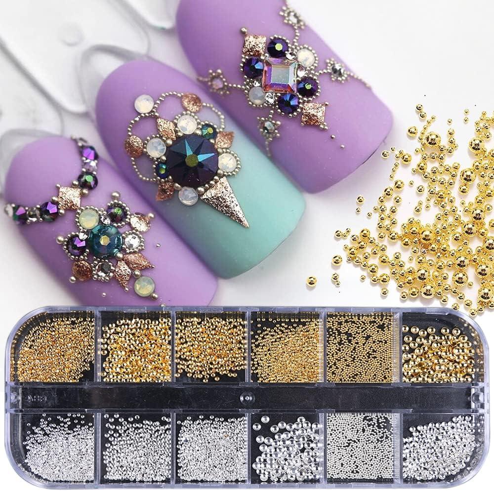 Gold Or Silver Nail Charms vs. Beads: Tested Gemstones For Trends... Elevate Your Nails!
