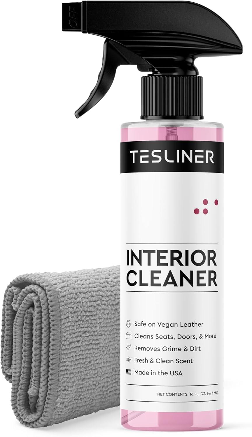Tesla Cleaner: Biodegradable, Tested on Leather... Safe & Surprising!