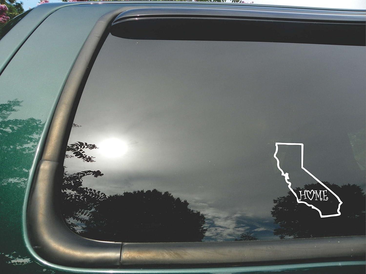California Home Story... Tested Decal Showdown: Clear & Custom for Cars