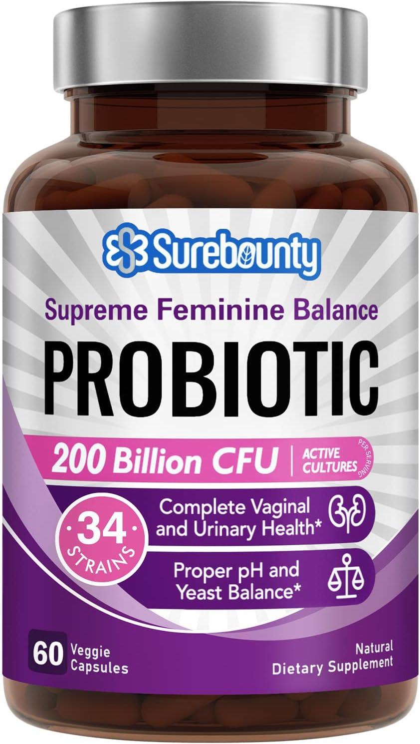 Probiotics Showdown: Surebounty vs. Physician's Choice For Women…