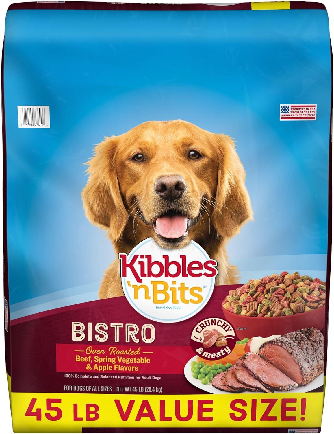 Beefy Tested: Kibble vs. Roast Bits' Springy Crunch… срав - 45lb Fun!