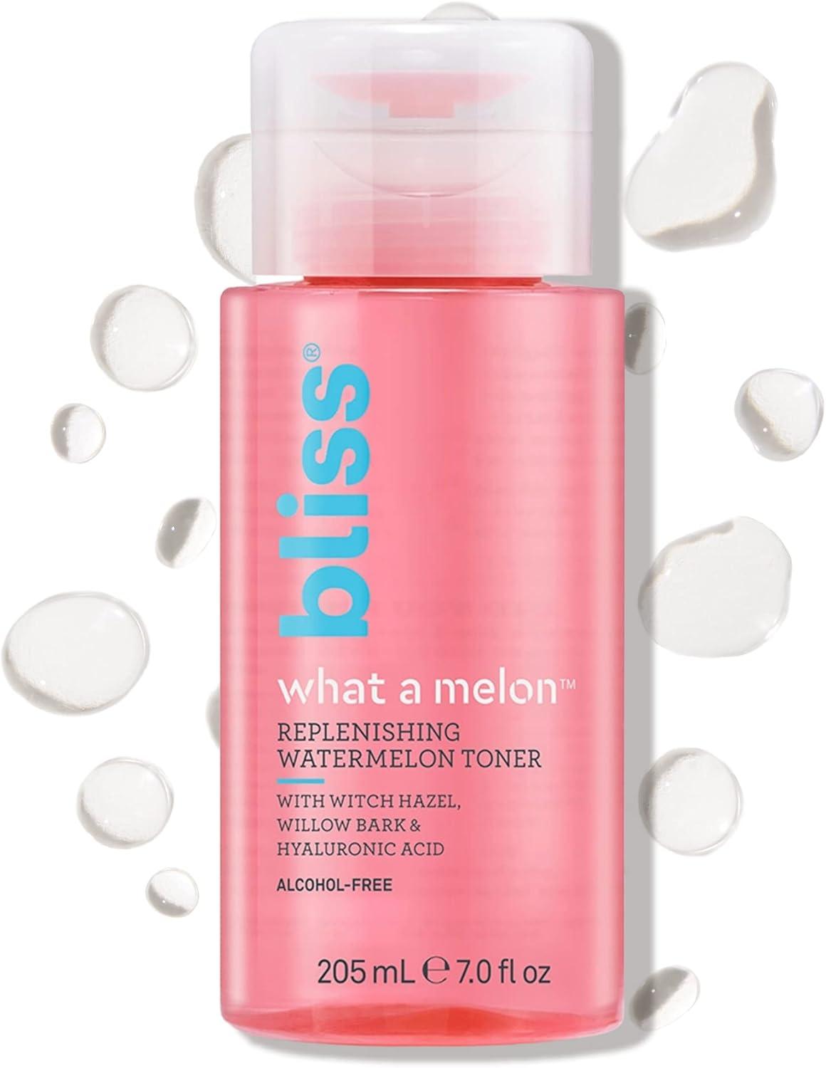 Bliss Hyaluronic Power Showdown: Tested, Refreshing Melon Toner... Vegan Magic!