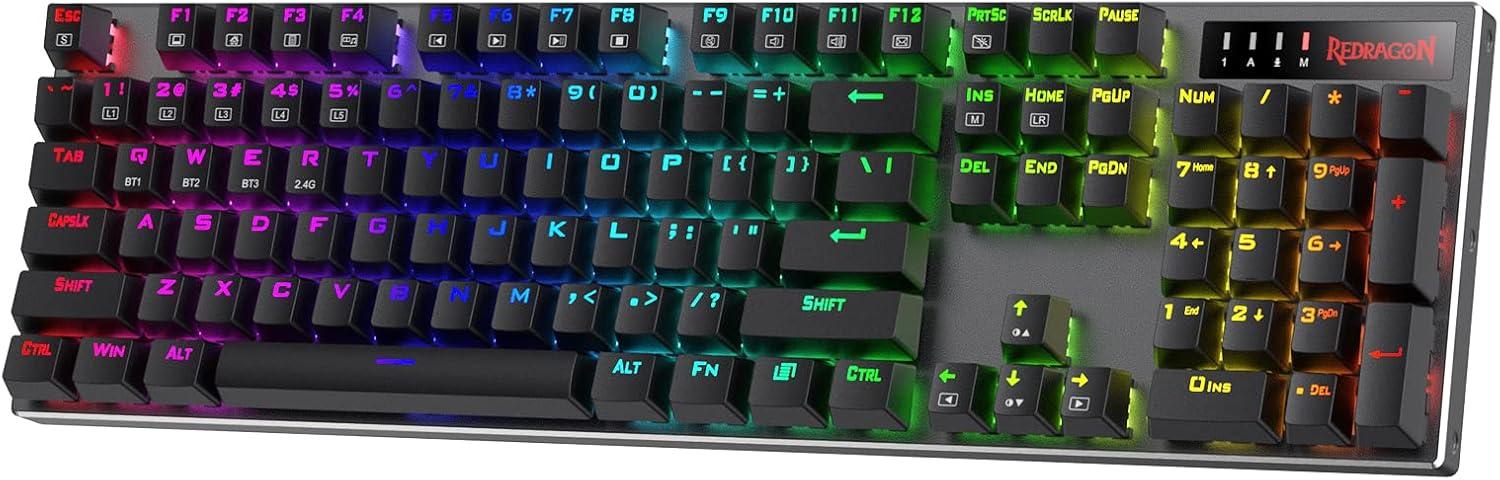 Redragon K556 PRO: Surprising Tri-Mode Precision In Wireless Showdown!