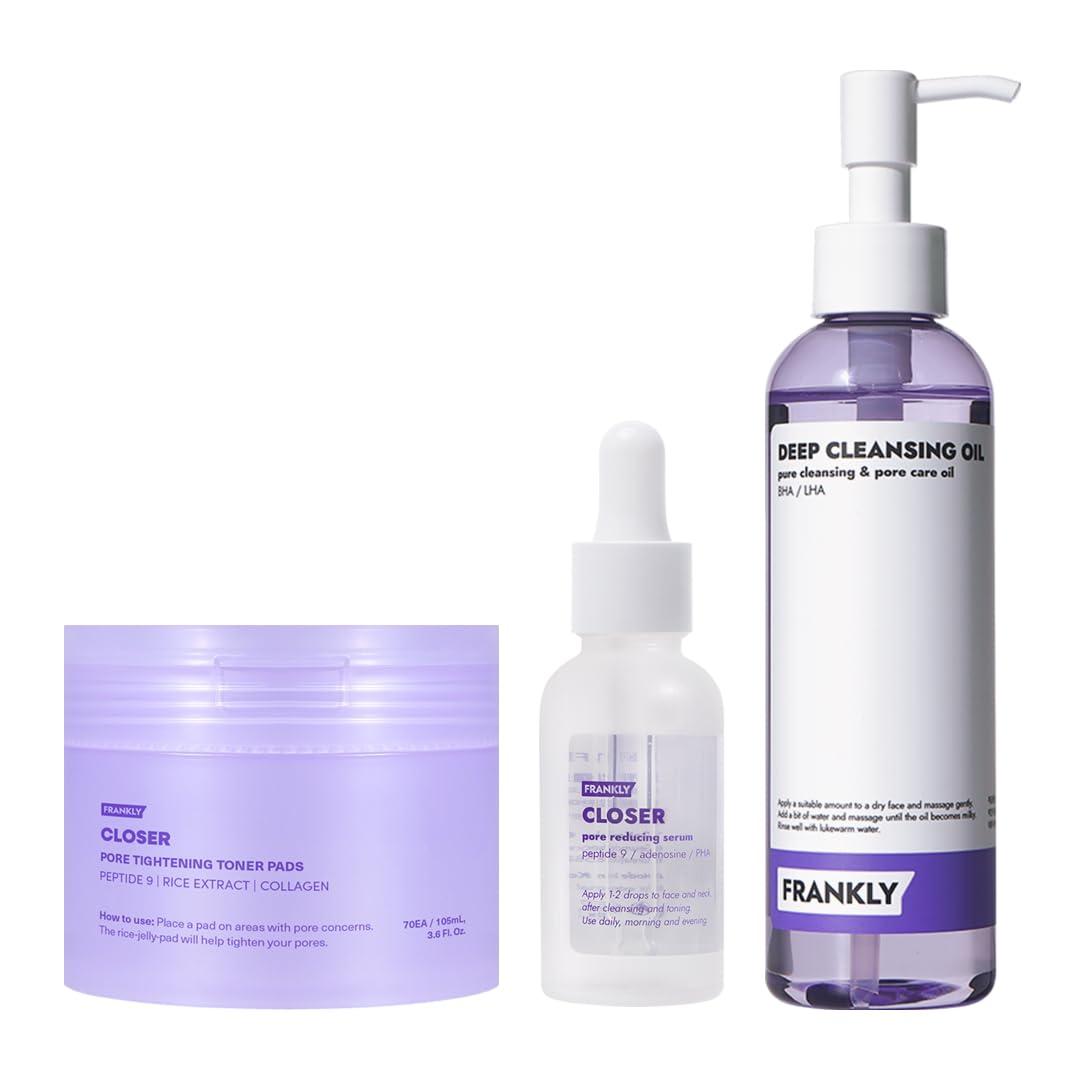 Frankly Set Showdown: Tested Serum’s Power, Toner Pad’s Bliss, Oil’s Deep Clean… Perfect for Sensitive Skin!