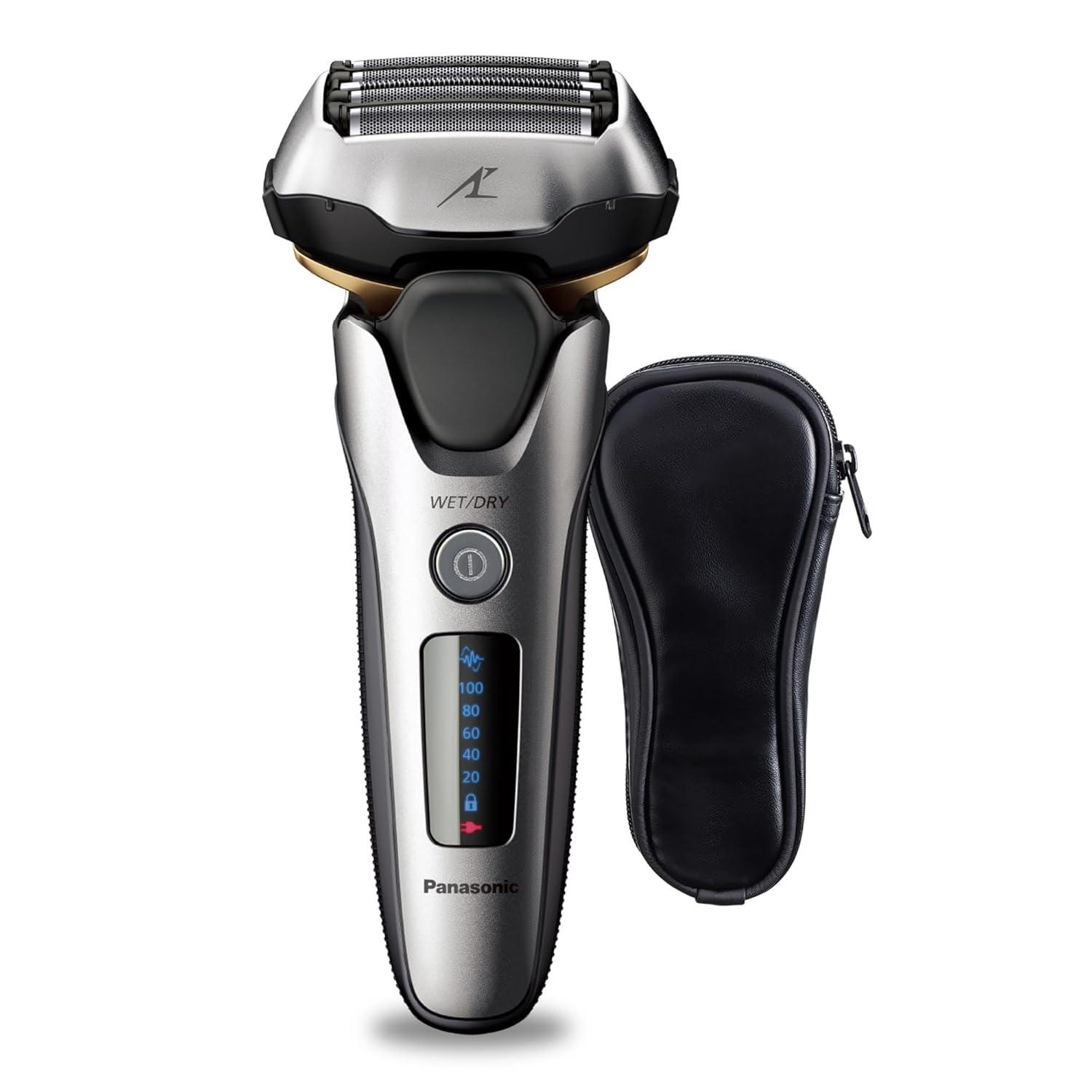 Panasonic ARC5 Shave Sensor vs. Trimmer... Wet Dry Showdown for Men!