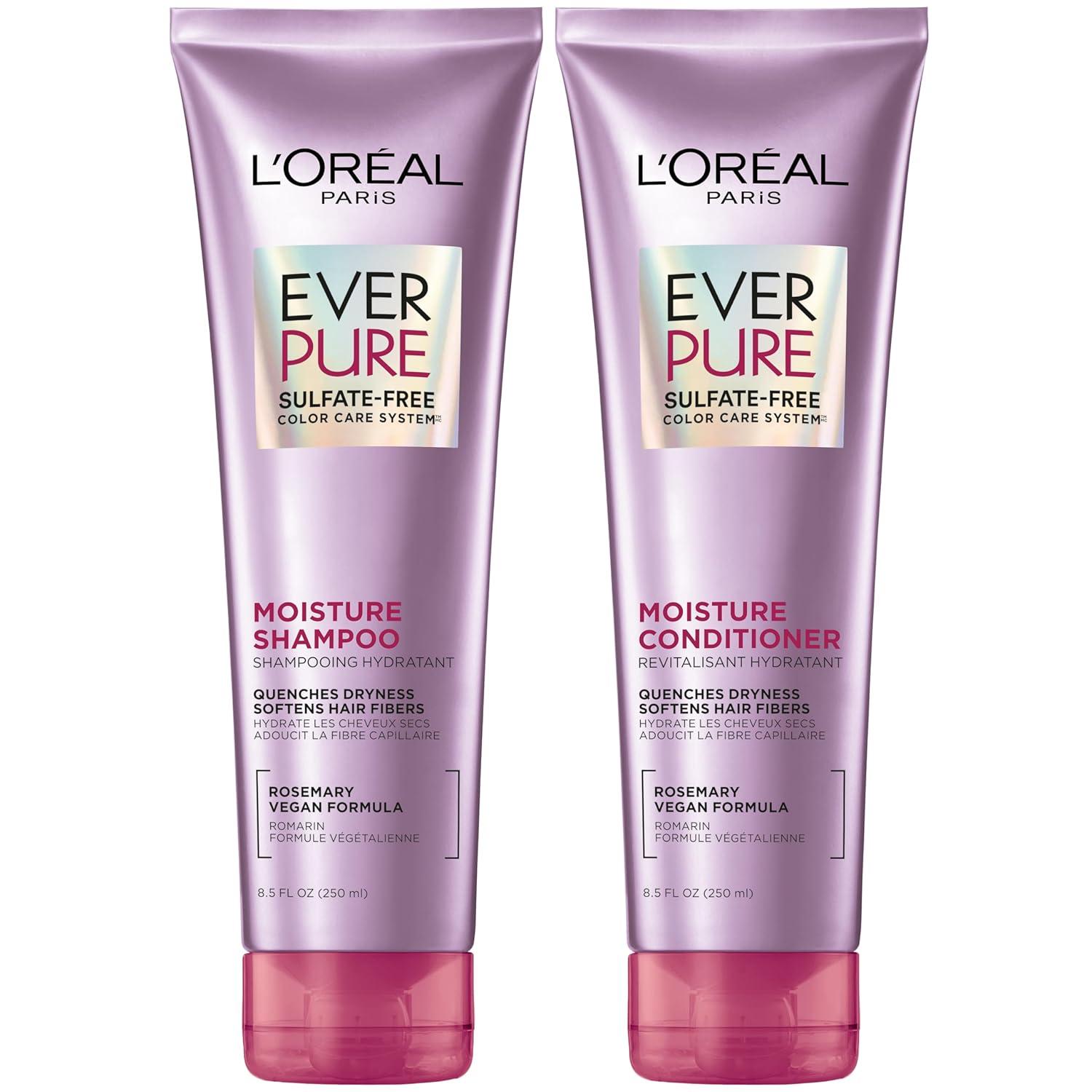 Moisture Rosemary Botanicals... L'Oréal Versus Color-Treated Care Set vs. All