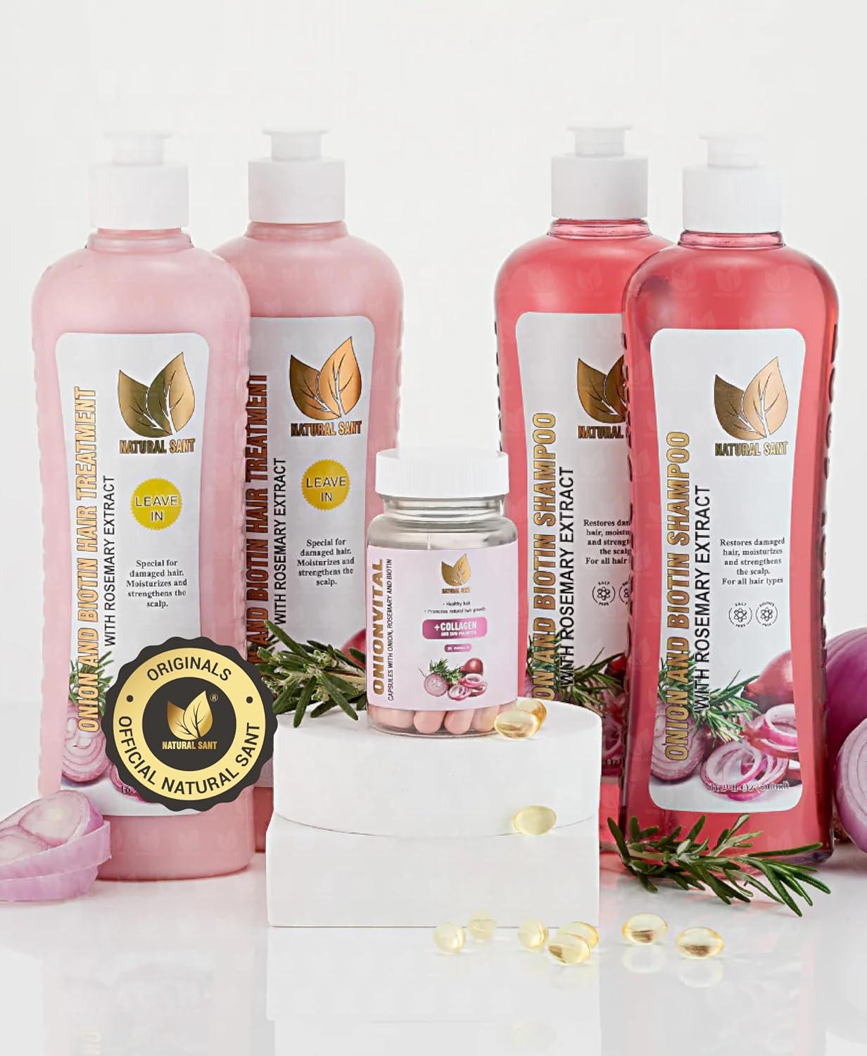 OnionRosemaryBiotinSetTestedVersusHydratingThickeningHairGrowth