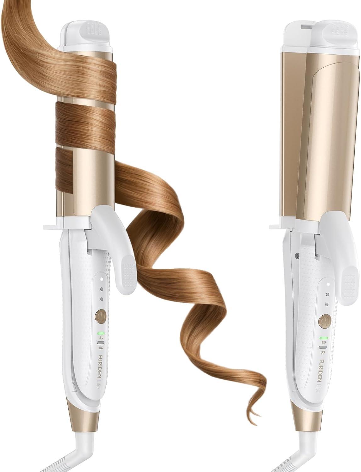 Dual-Voltage vs Travel Iron: 1.5-Inch Wide Barrel... Curly Hair Secrets Tested
