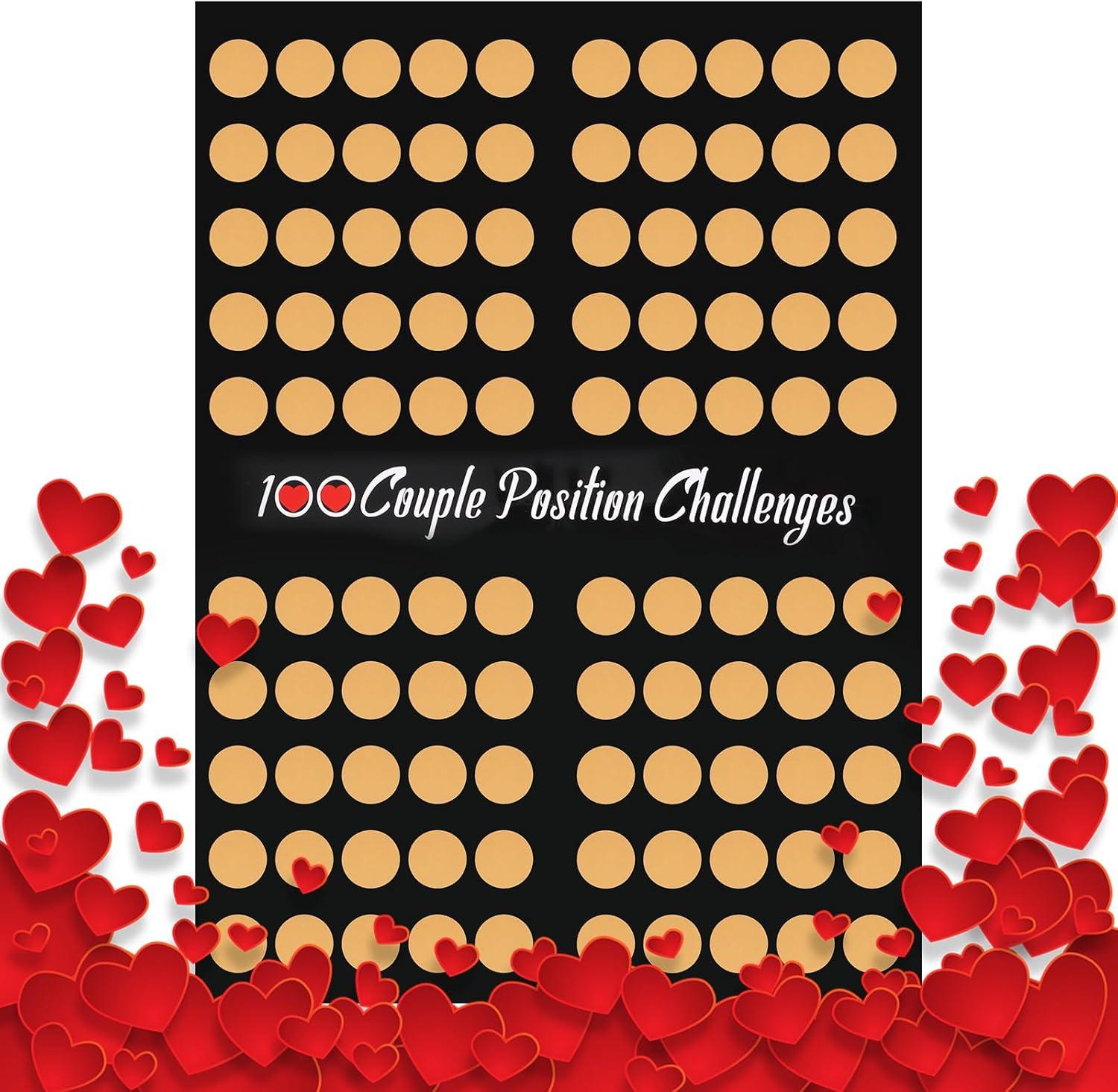 Surprising Love Game Poster: 100 Challenges, Tested for Date Night Fun!