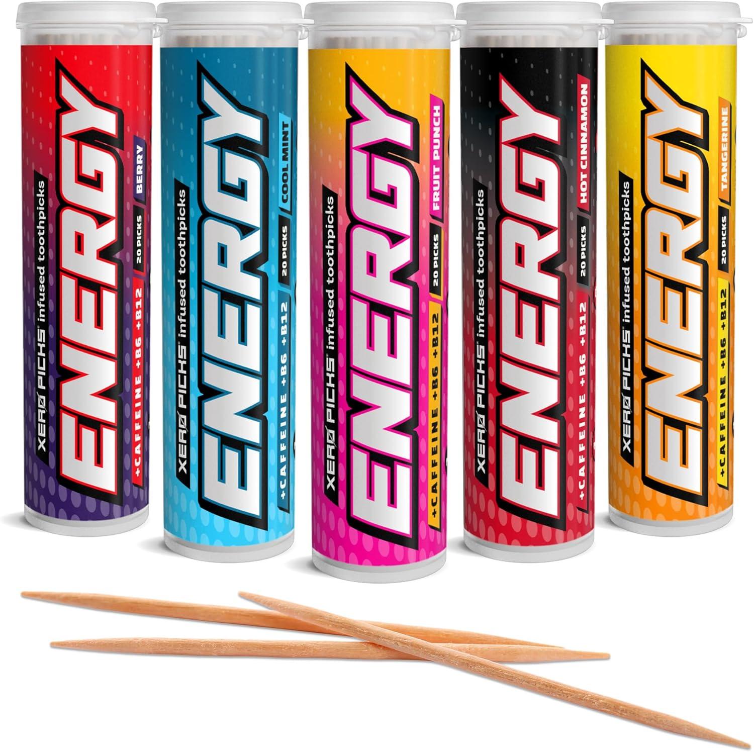 Xero Energy Toothpicks Versus Coffee Kick: Tested B Vitamins, Variety Pack Insight
