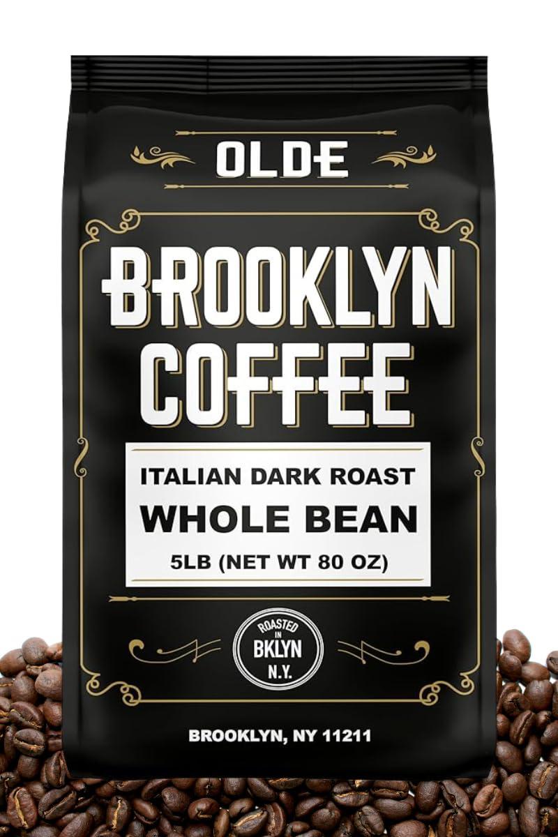 Brooklyn Coffee Tested: Dark Robust vs. NYC Trend...5lb Whole Bean Bliss