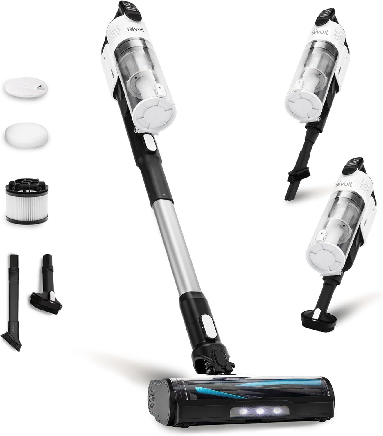 Surprising Versus: Evaluated By Users, Rechargeable Powerhouse For All Floors... (LEVOIT 50 Min Stick)