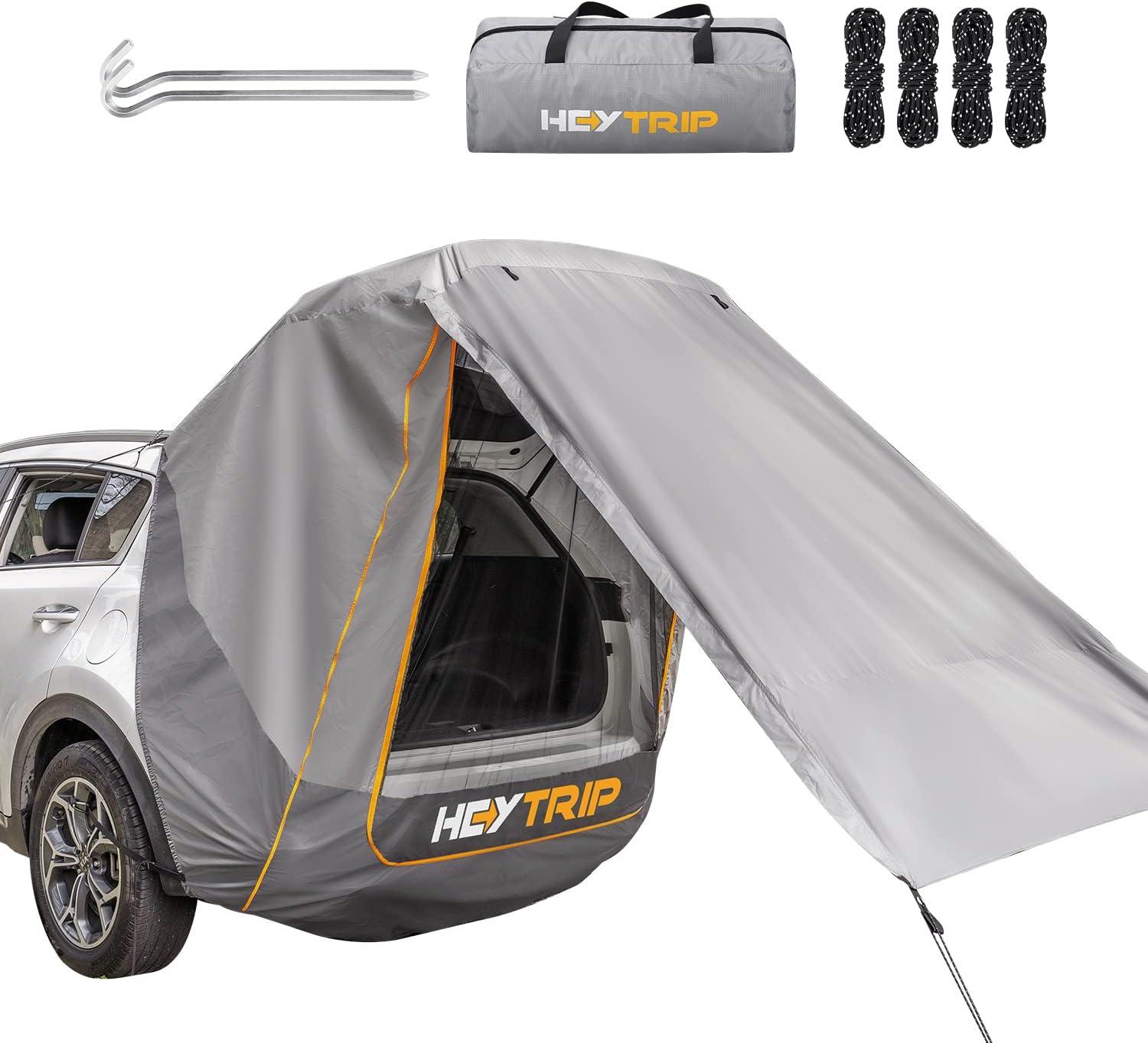 HEYTRIP Tailgate Tent vs. Regular Tents: Universal Fit & Windproof for Weather-Ready Camper Trips