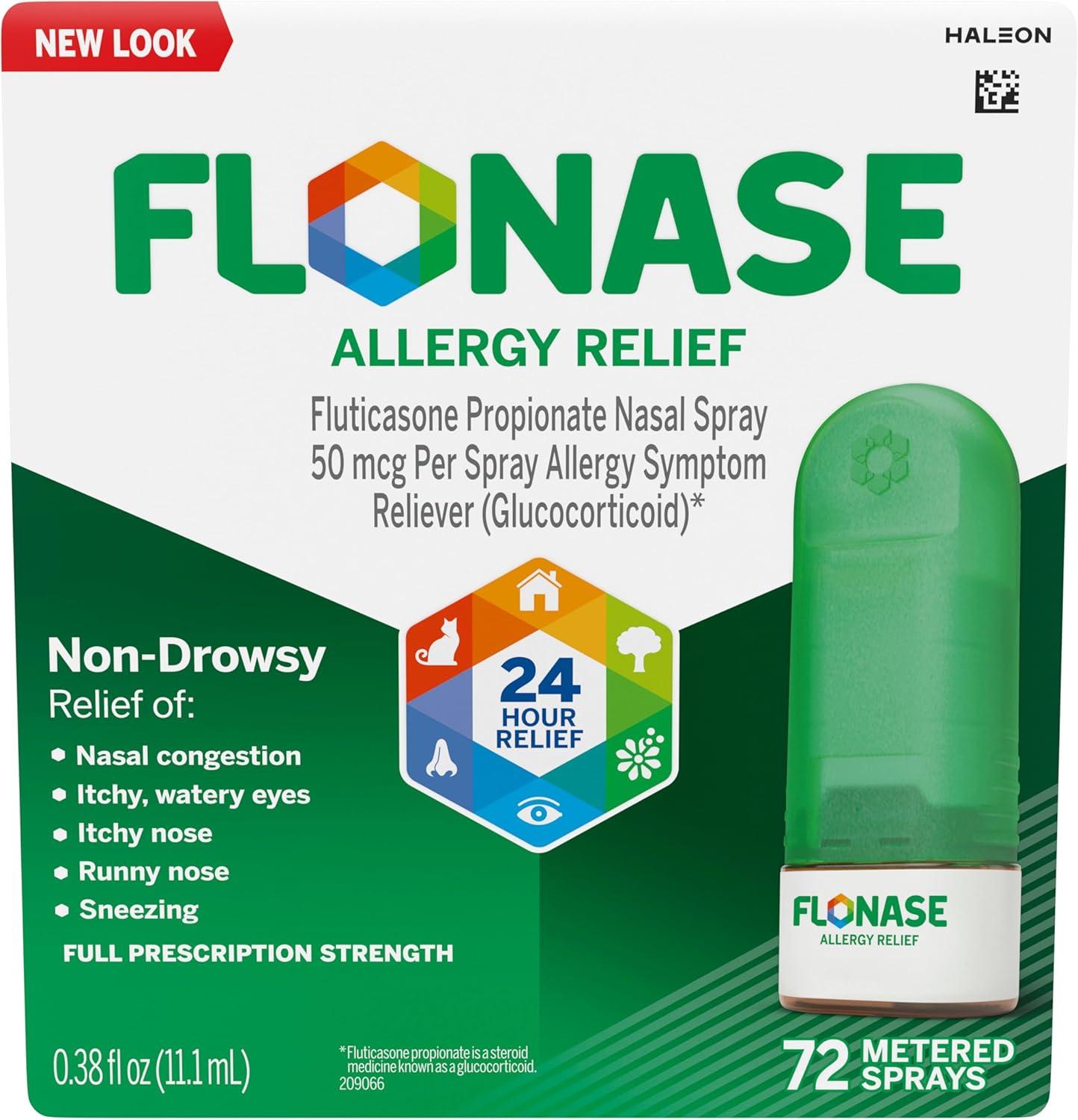 Flonase 24-Hour Non-Drowsy vs. 72-Spray Fall Nasal Spray Showdown