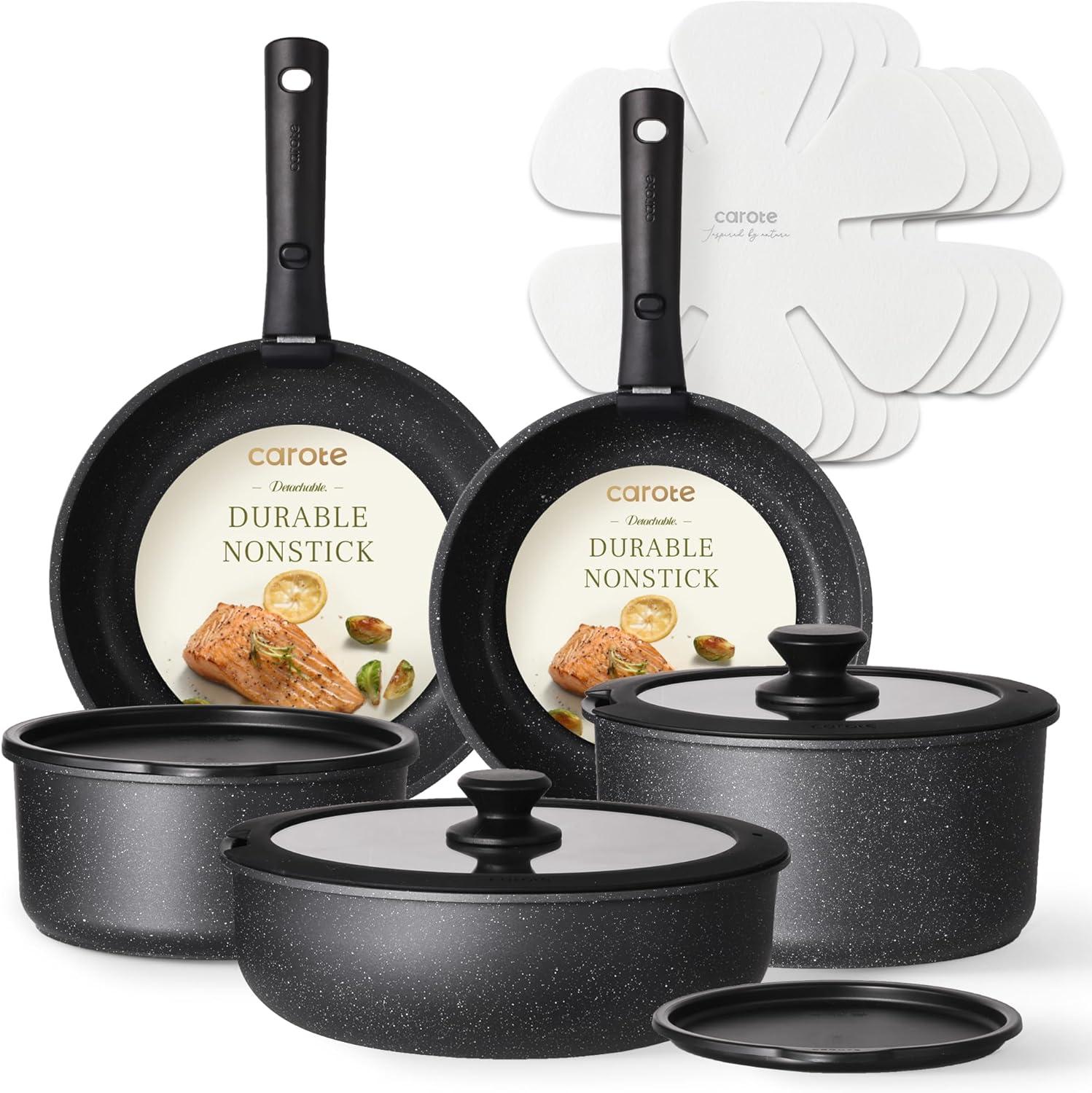 Surprising Space-Saving Power: Carote Cookware Set Tested for Compact Living