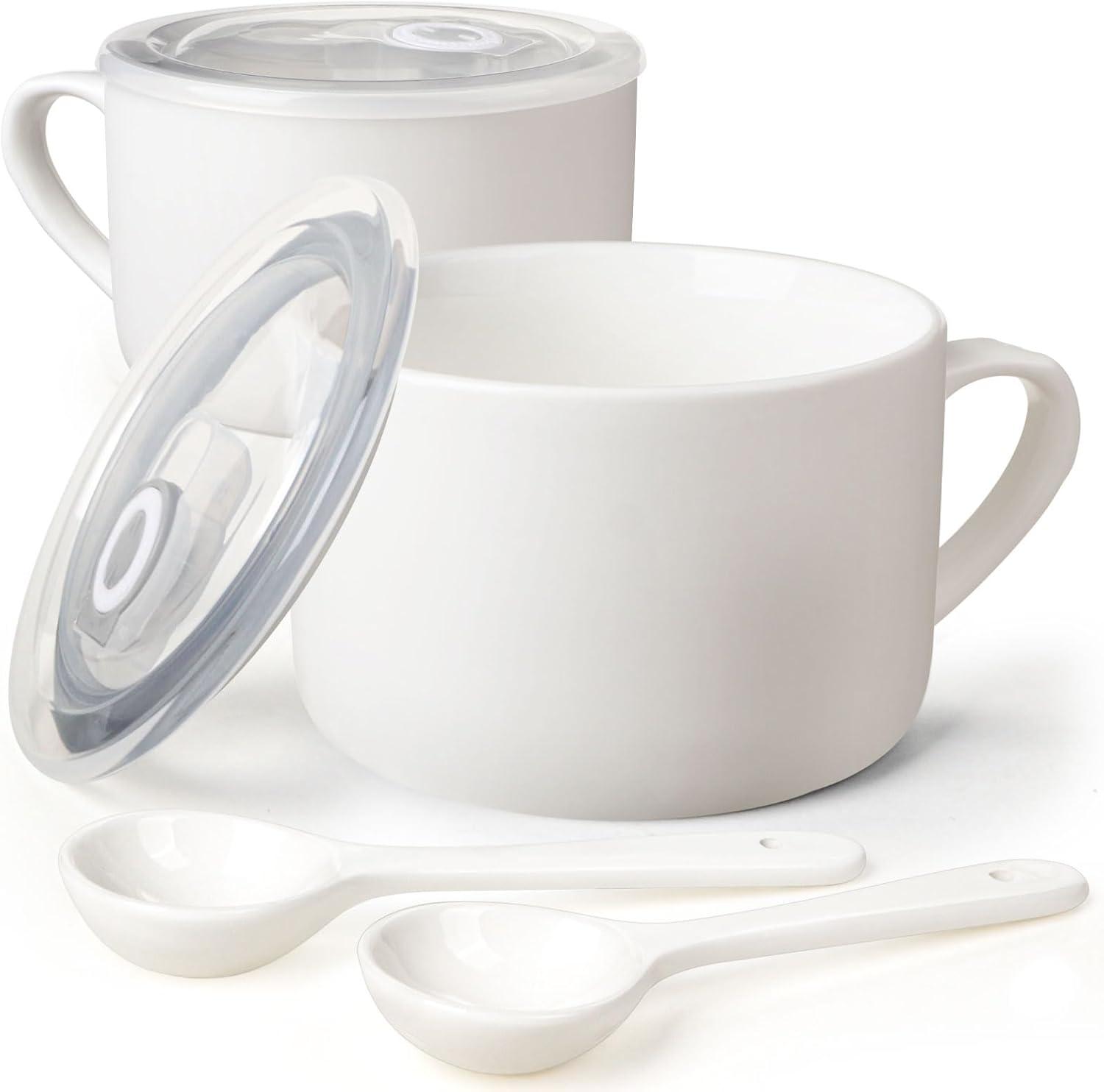 Kitchenware Showdown: 30oz Handles, Expiry Lids, & Multi-Use for Soup, Ramen, Cereal